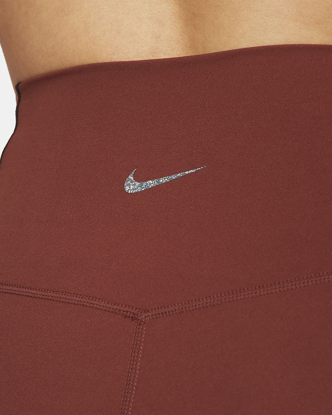 Nike Yoga Dri-FIT Luxe Women's 7/8 High-Rise Color-Block Leggings :  : Clothing, Shoes & Accessories