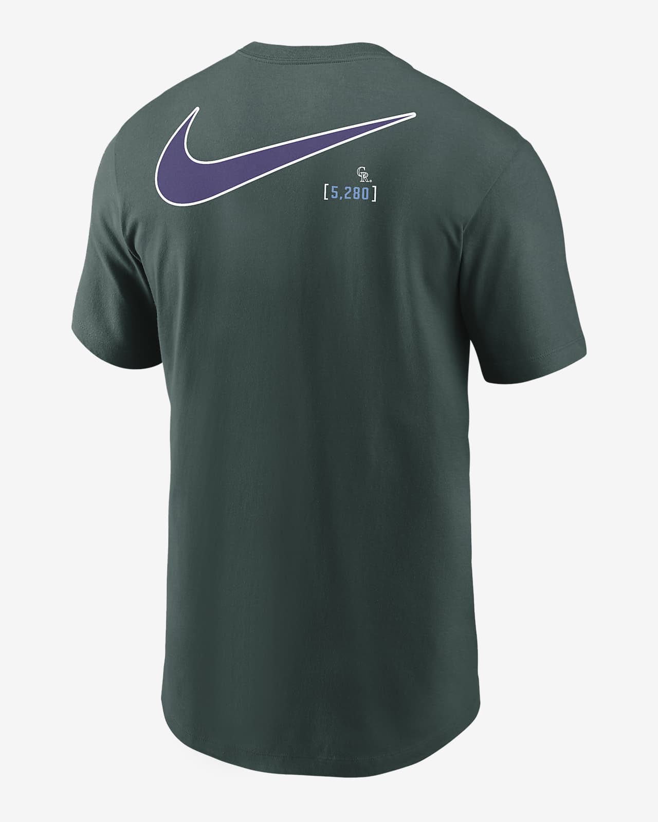 Colorado Rockies City Connect Speed Men's Nike MLB T-Shirt. Nike.com