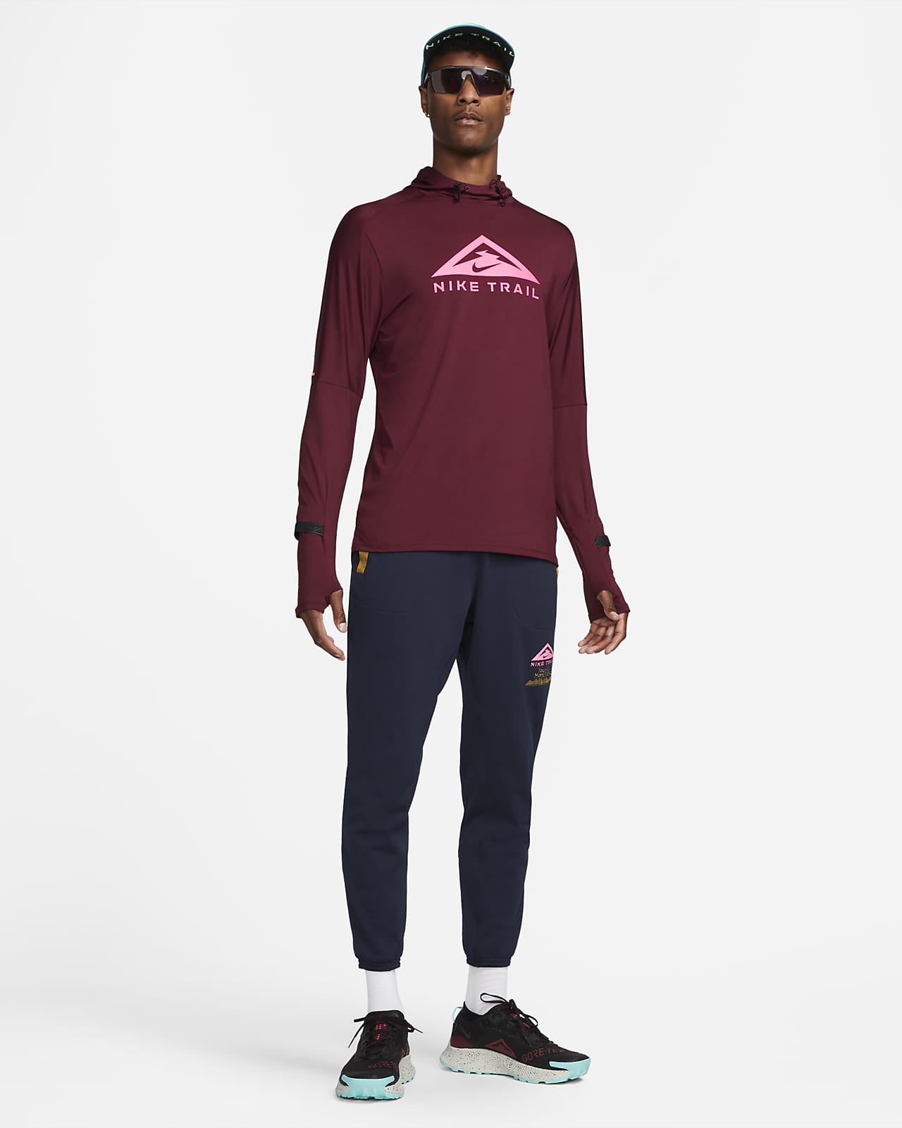 Nike Dri-FIT Trail Sudadera con capucha de running - ES