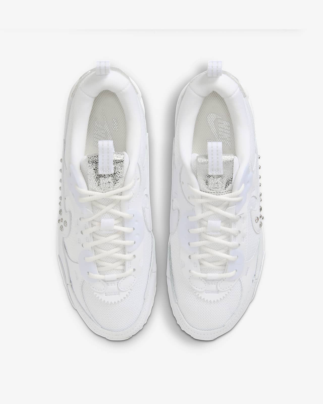 Nike Women's Air Max 90 Futura Shoes in White, Size: 5 | FQ8888-100