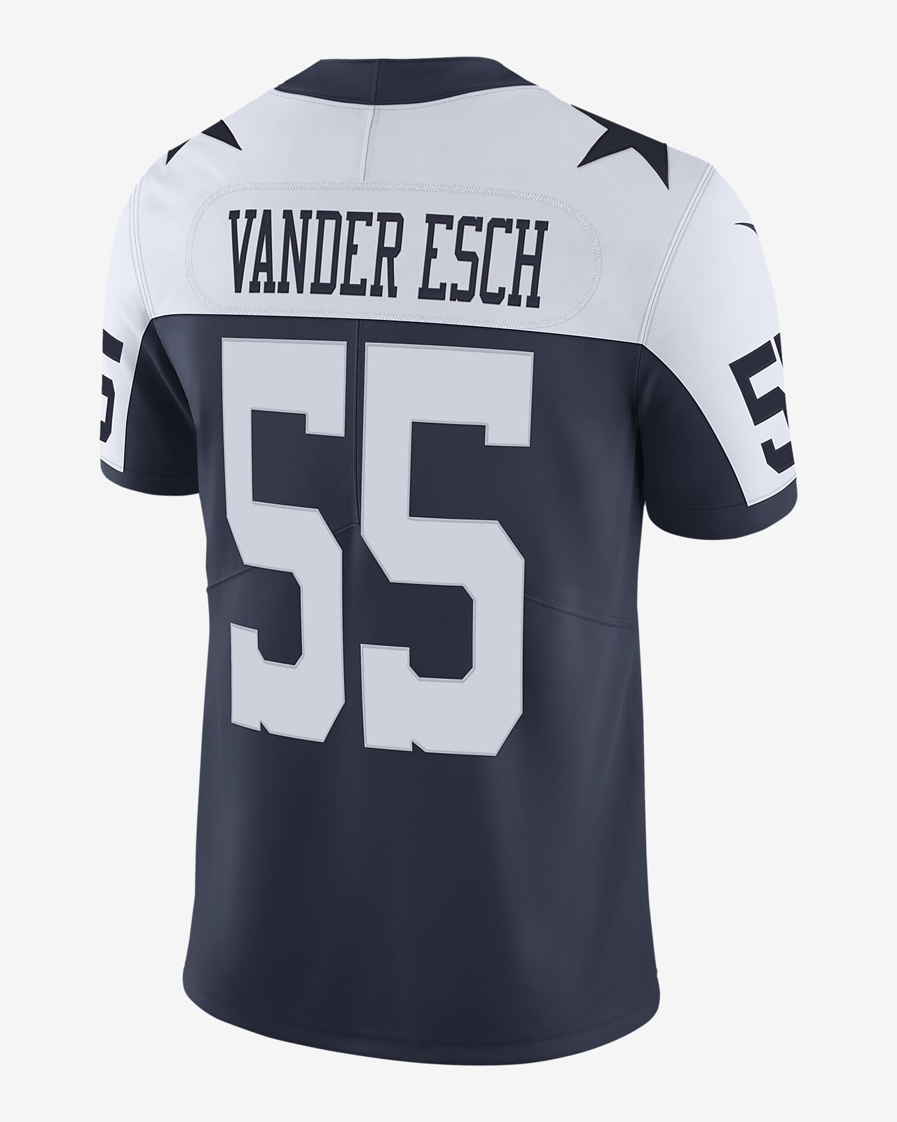 dallas cowboys half and half jersey