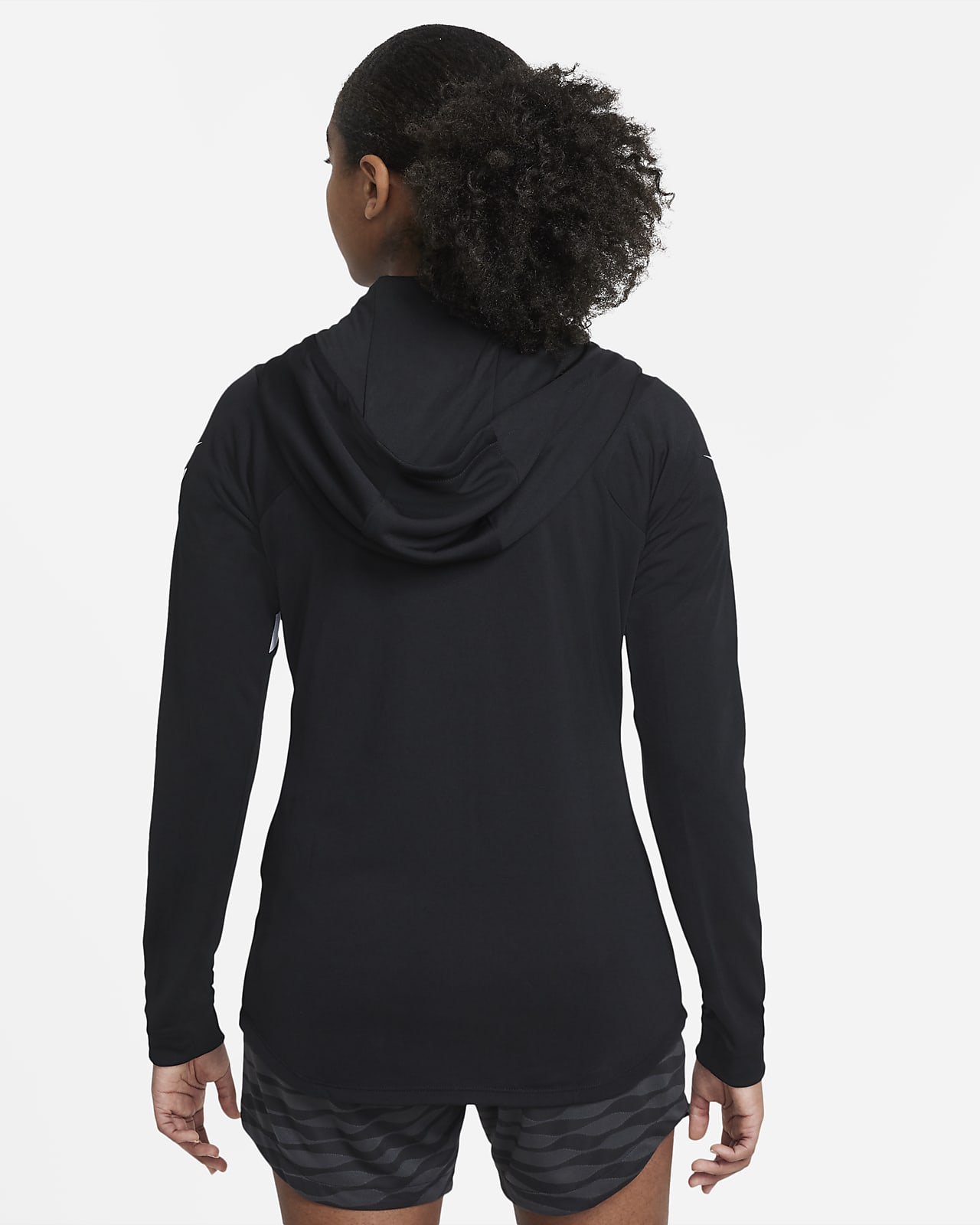 Full-Zip Hooded Soccer Jacket. Nike 