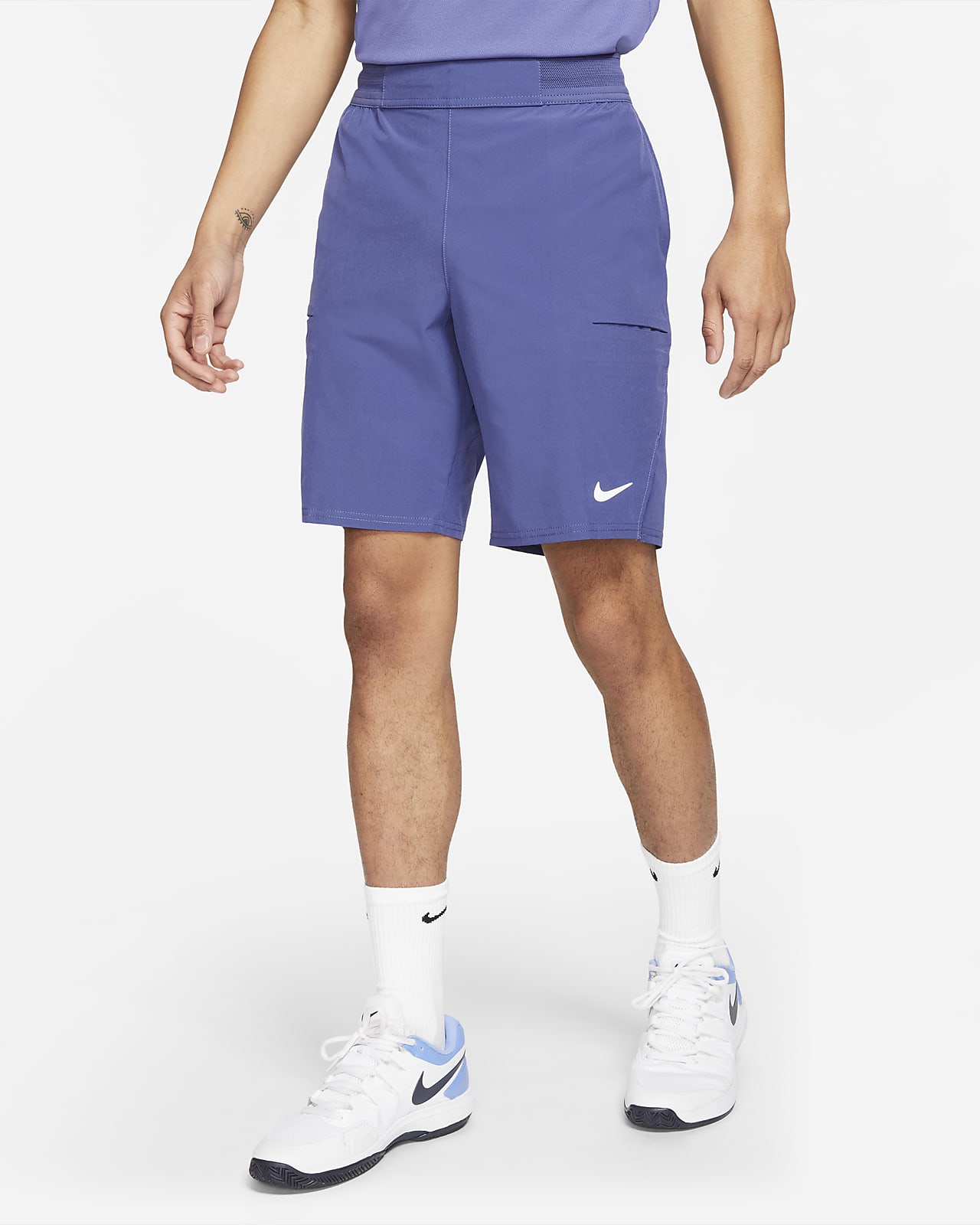 Мужские теннисные шорты NikeCourt Dri-FIT Advantage 23 см. Nike RU