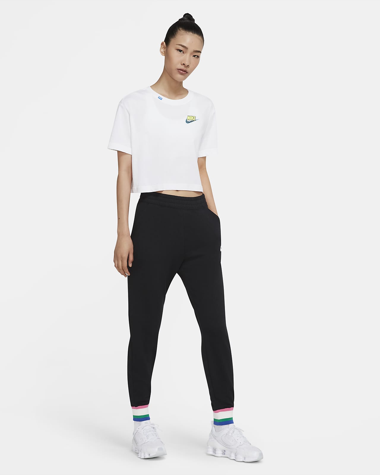 womens fleece nike joggers