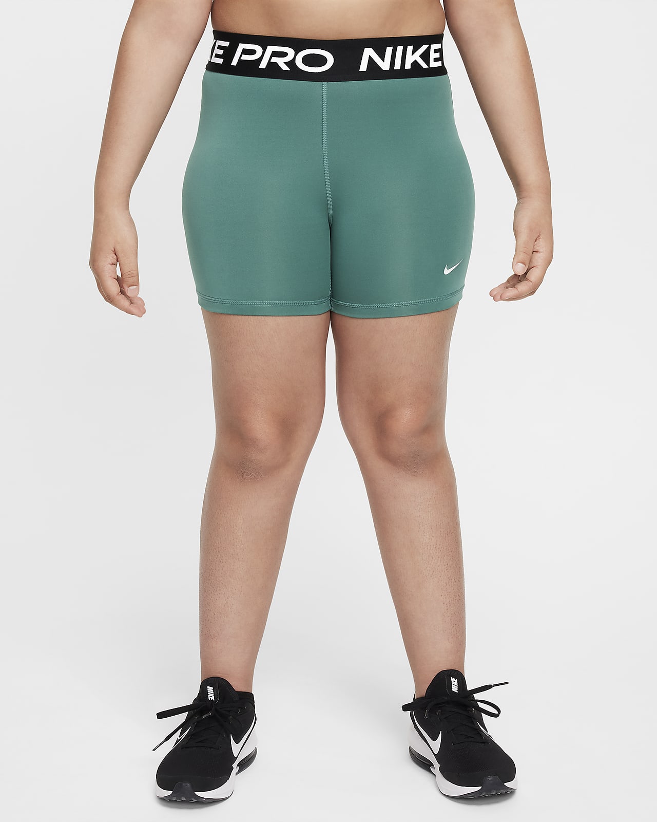 Shorts para niñas talla grande Nike Pro Dri-FIT (talla amplia)