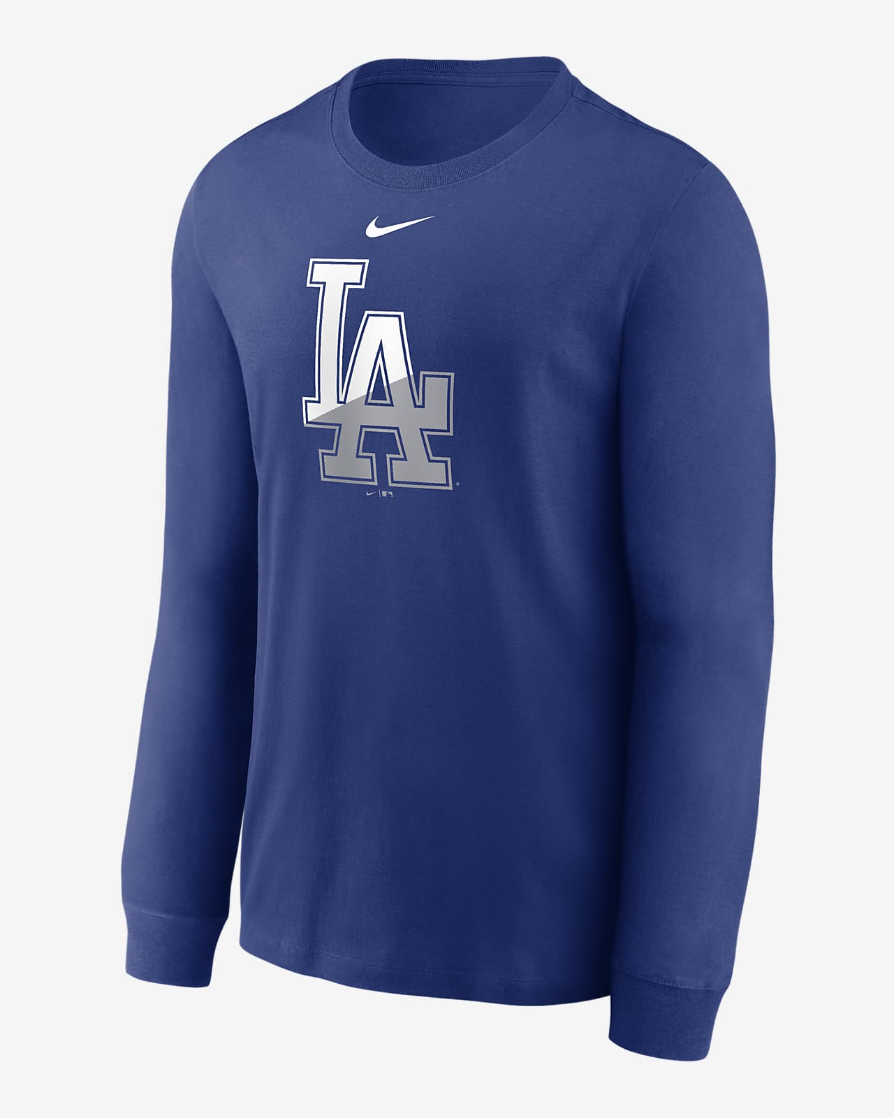 Nike Angle Logo Mlb Los Angeles Dodgers Men S Long Sleeve T Shirt Nike Com
