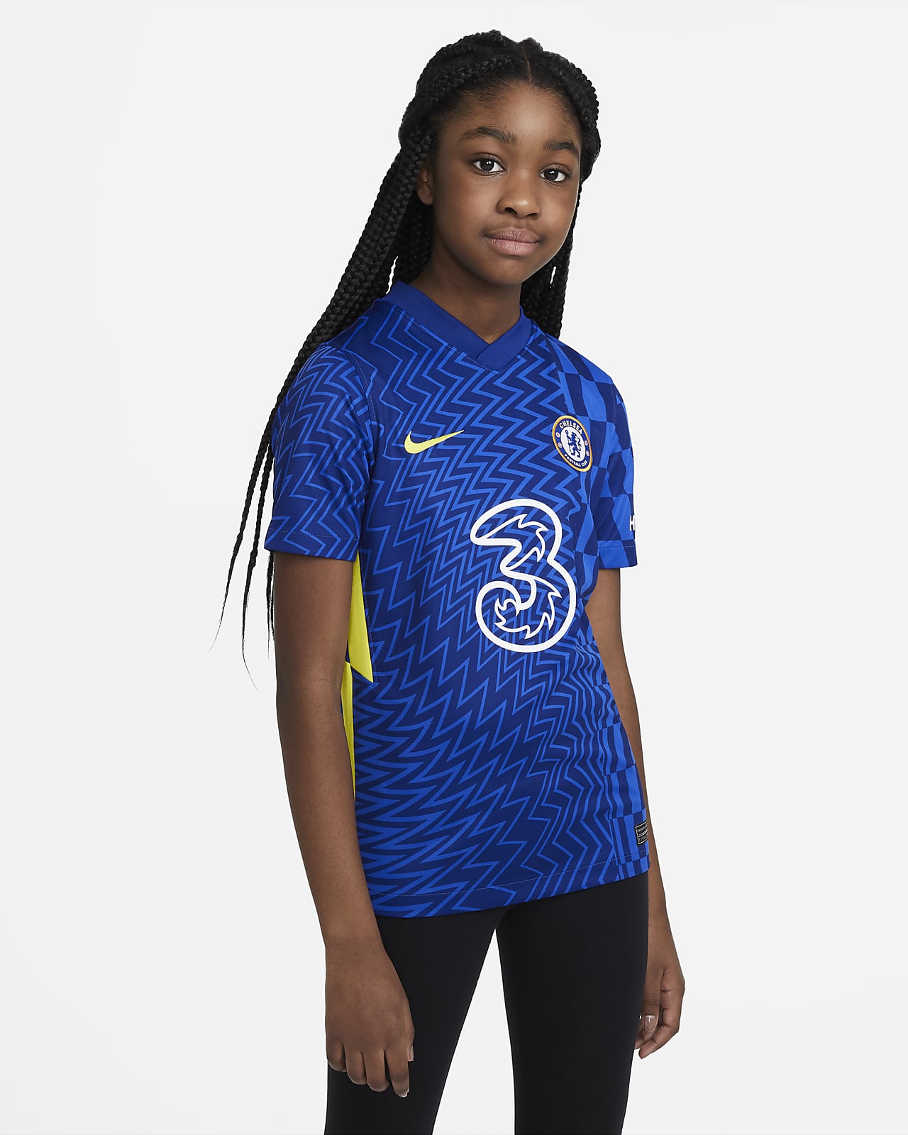 Primera equipación Stadium Chelsea 2021/22 Camiseta de fútbol - Niño/a. Nike