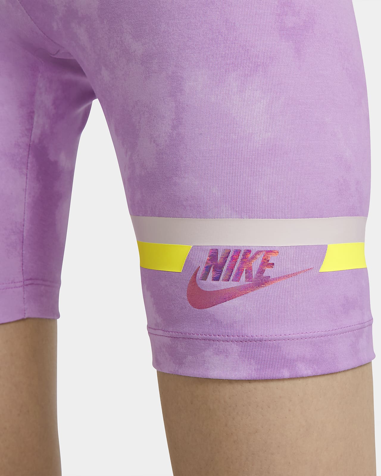 nike leg a see shorts pink