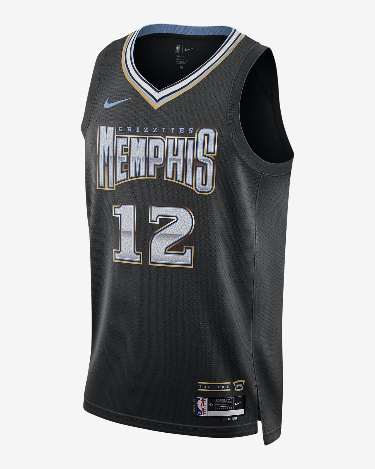 Ja Morant Memphis Grizzlies City Edition Camiseta Nike Dri-FIT NBA Swingman. Nike