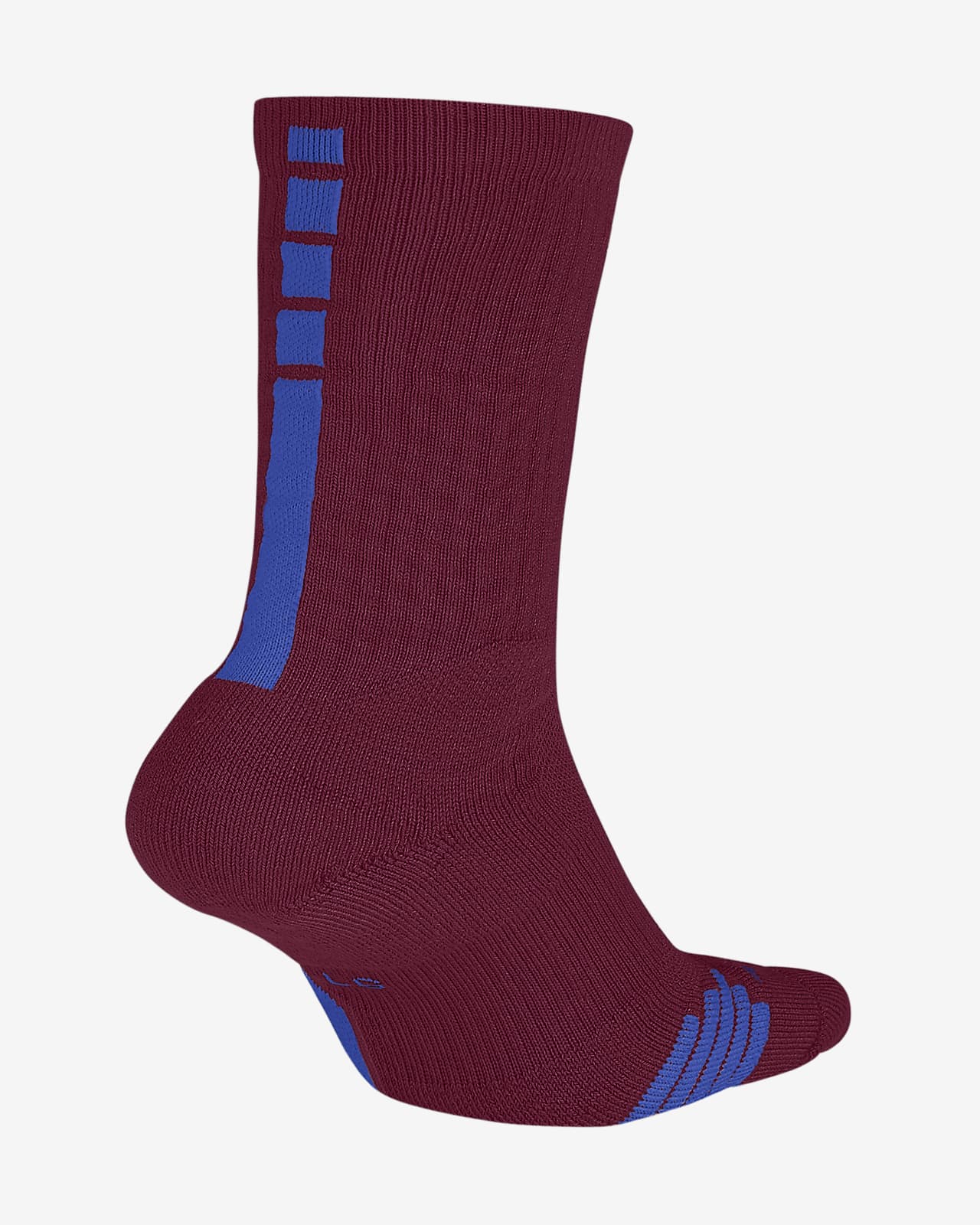 blue and pink elite socks
