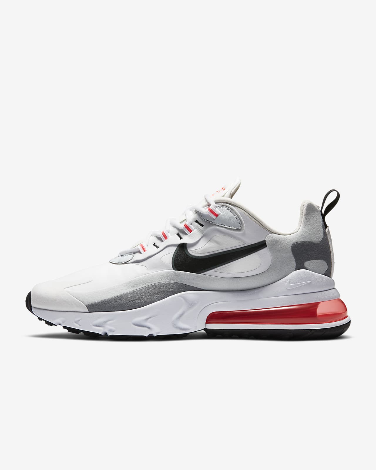 white and gray air max 270