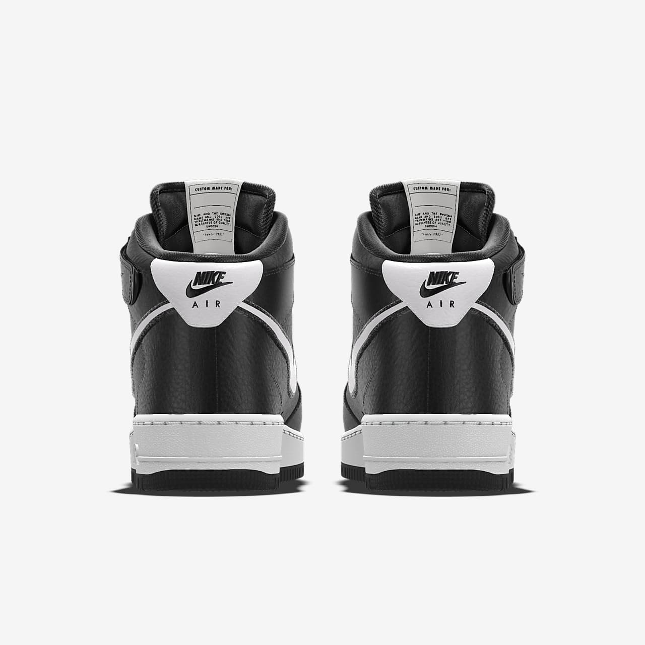 Chaussures personnalisables Nike Air Force 1 Mid By You pour Homme