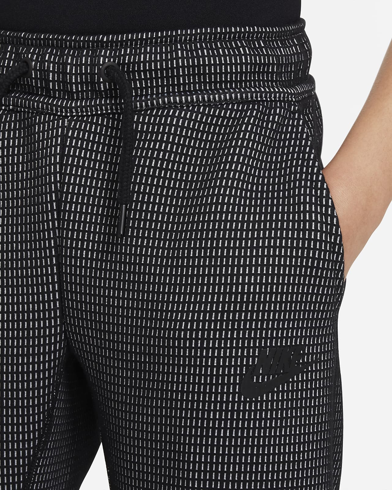 Nike Sportswear TechFleece Older Kids' Trousers – grænt