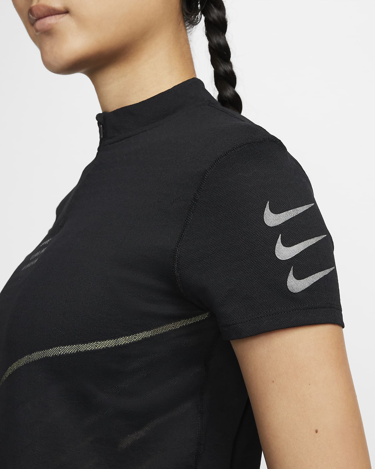 Nike Dri-FIT ADV Run Division Women's Engineered Short-Sleeve Running ...