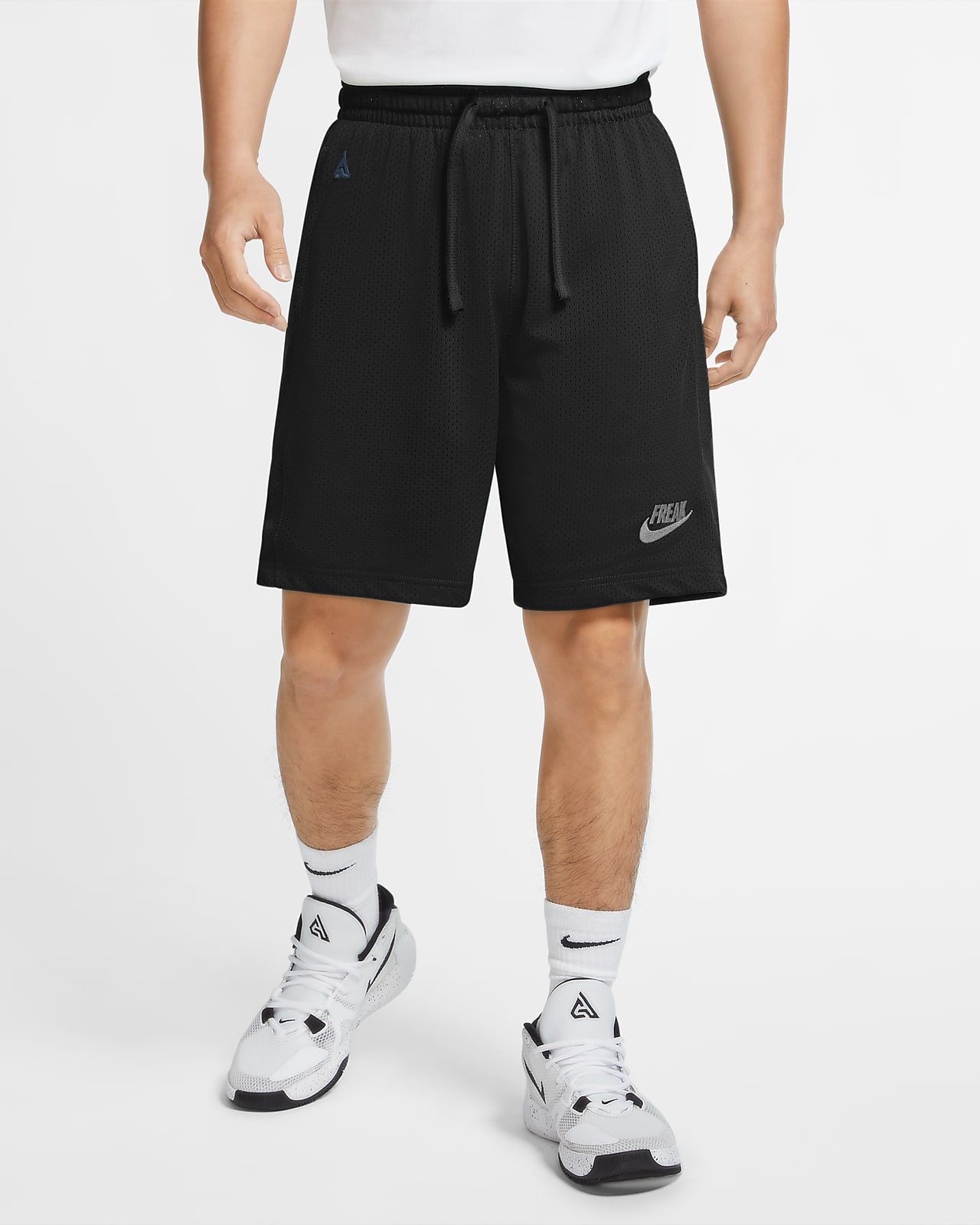 mens white nike basketball shorts