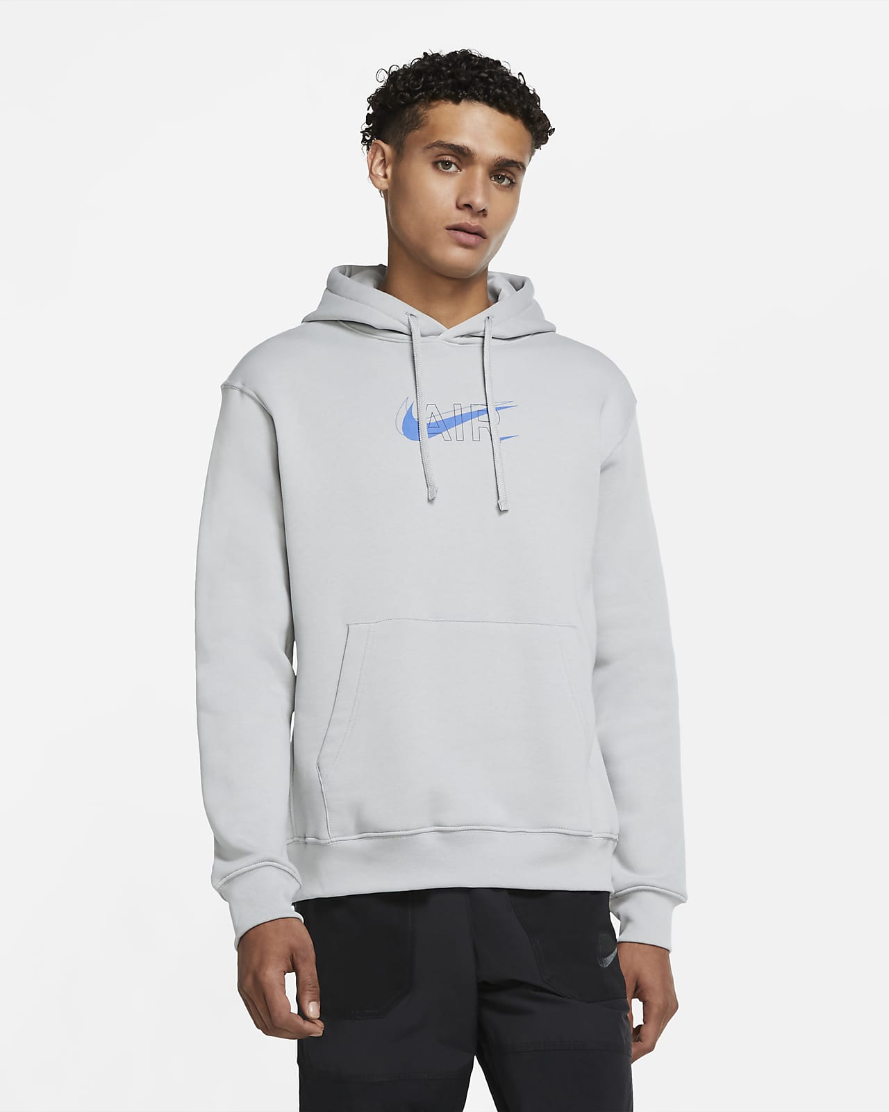 nike sportswear logo hoodie