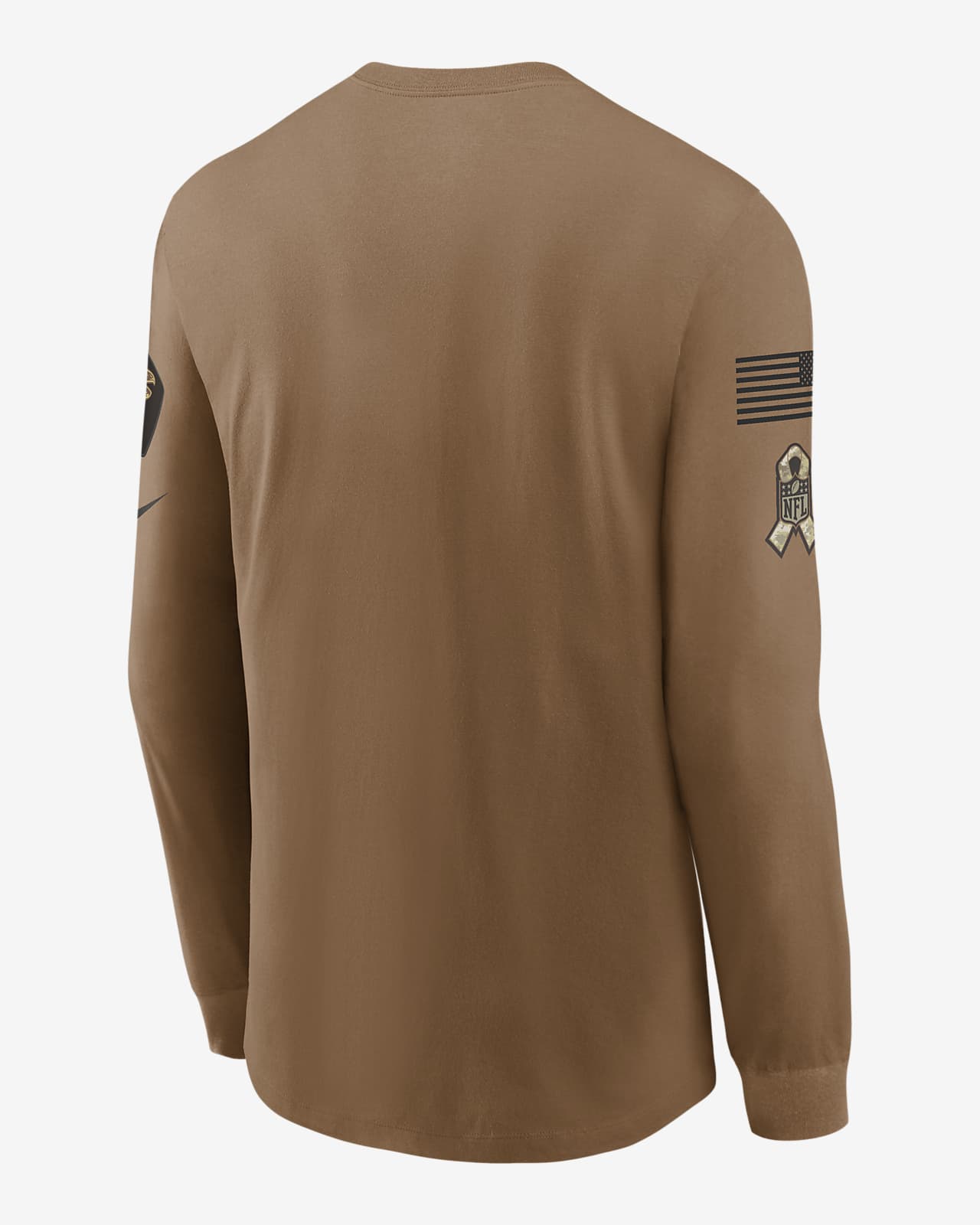 Atlanta Falcons Nike 2023 Salute To Service Sideline T-Shirt - Brown