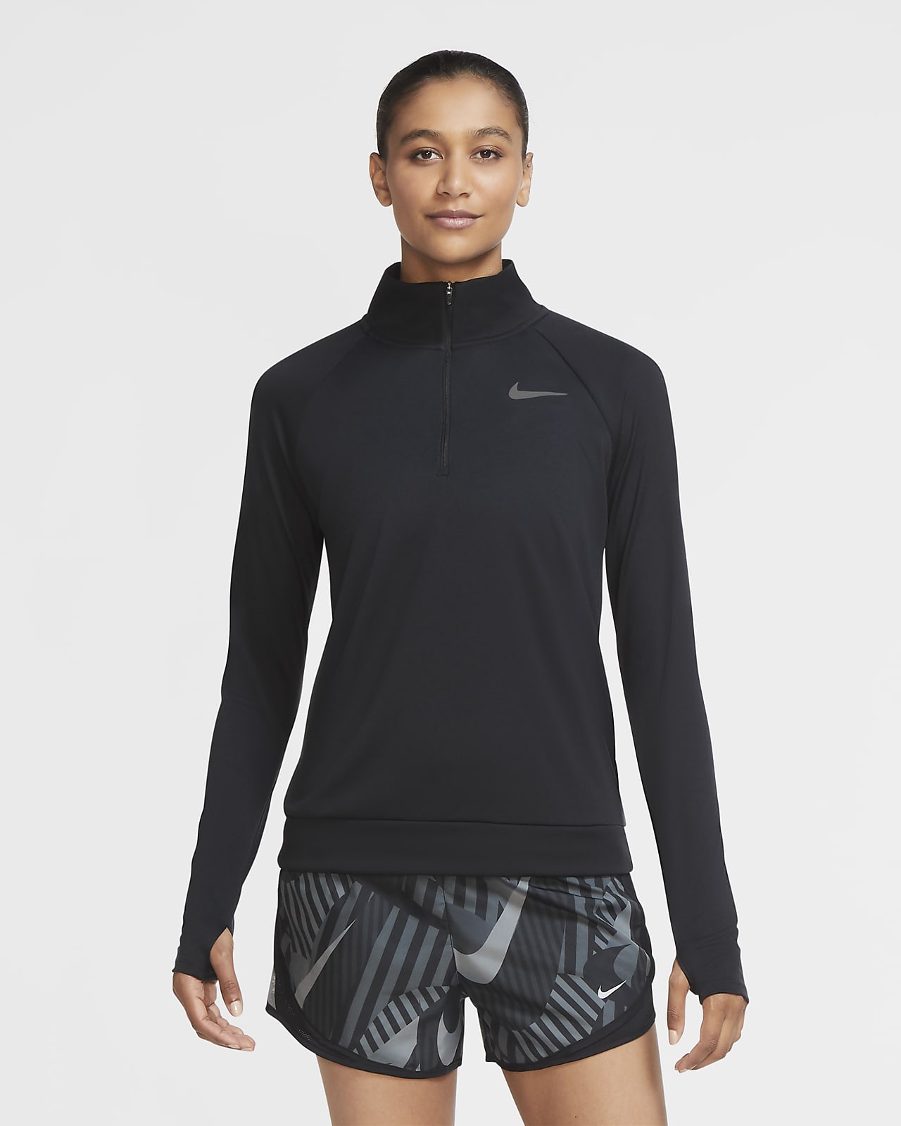 Animado Fusión micro Nike Pacer Camiseta de running con cremallera de 1/4 - Mujer. Nike ES