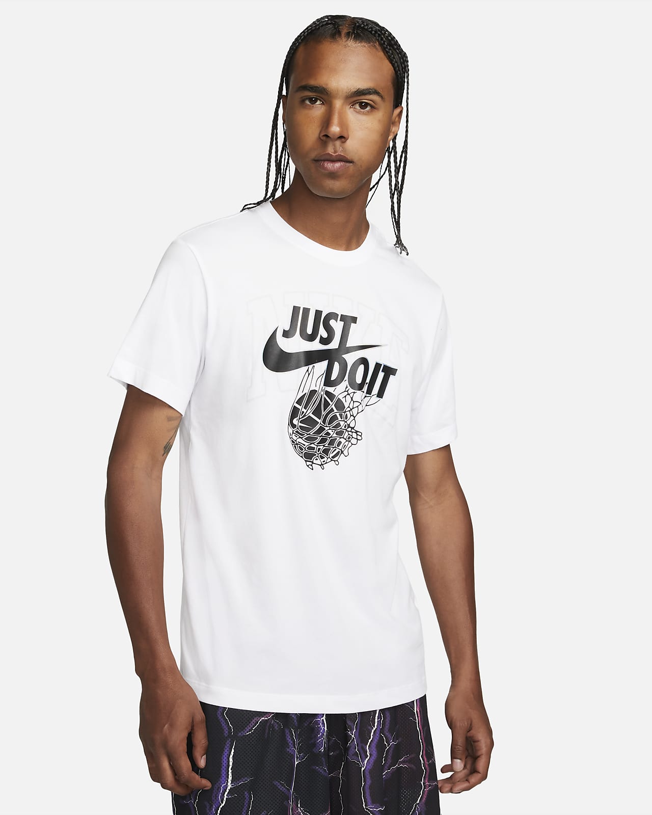 Nike Dri-FIT Men's 'Just Do It' Basketball T-Shirt. Nike NL