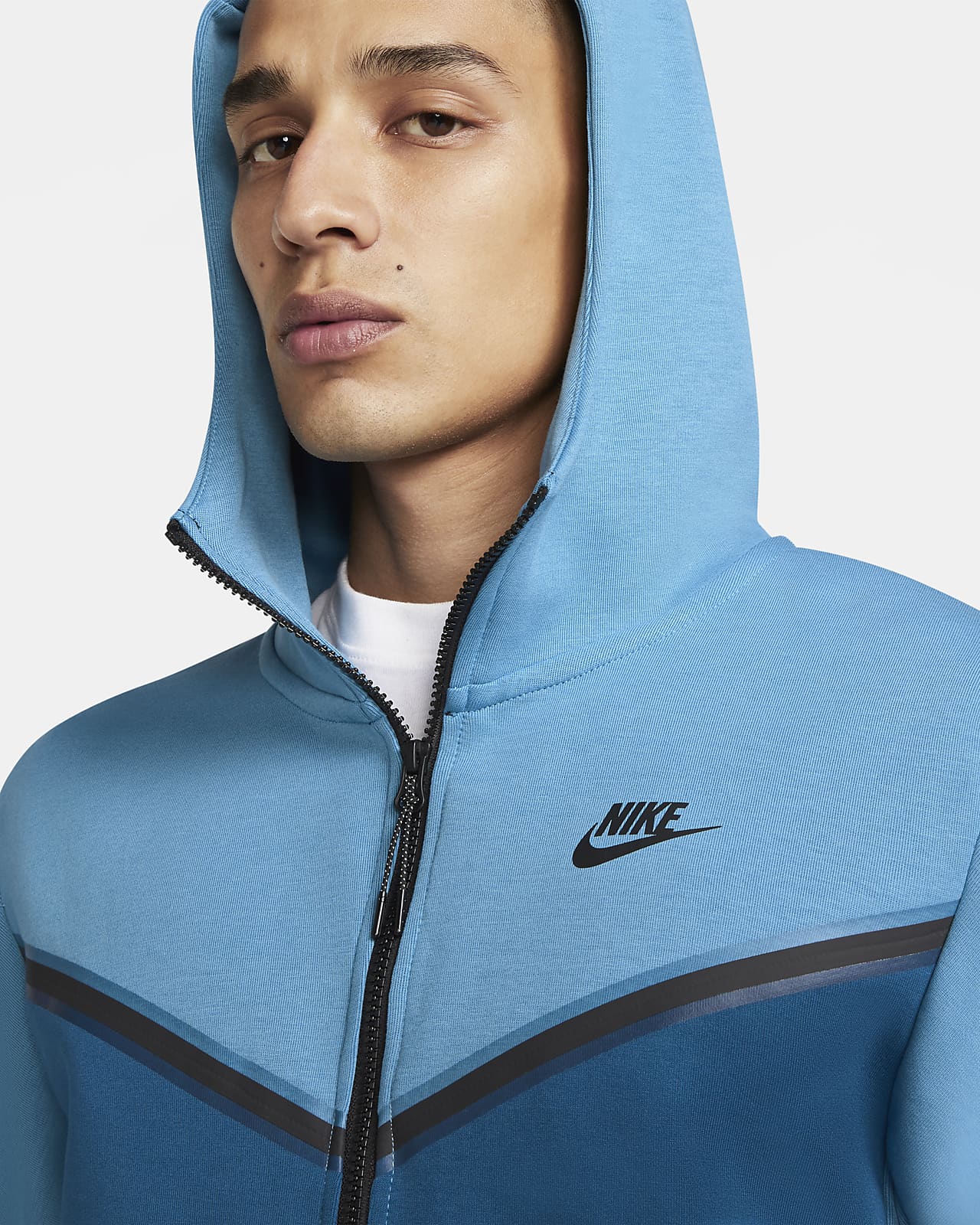 Nike tech fleece голубая. Nike Tech Fleece синий. Zip Hoodie Nike Tech Fleece голубая. Nike Tech Fleece 2023 Blue.