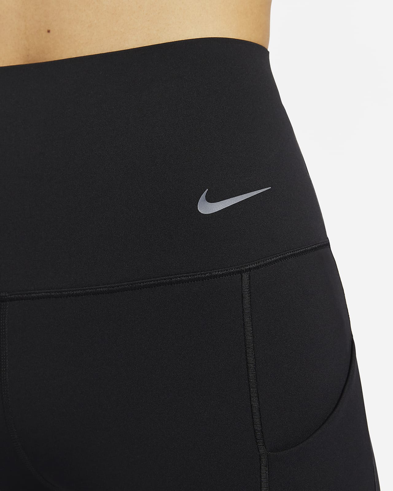 Nike Dri-FIT Running Calf Sleeves Size M Black One Pair