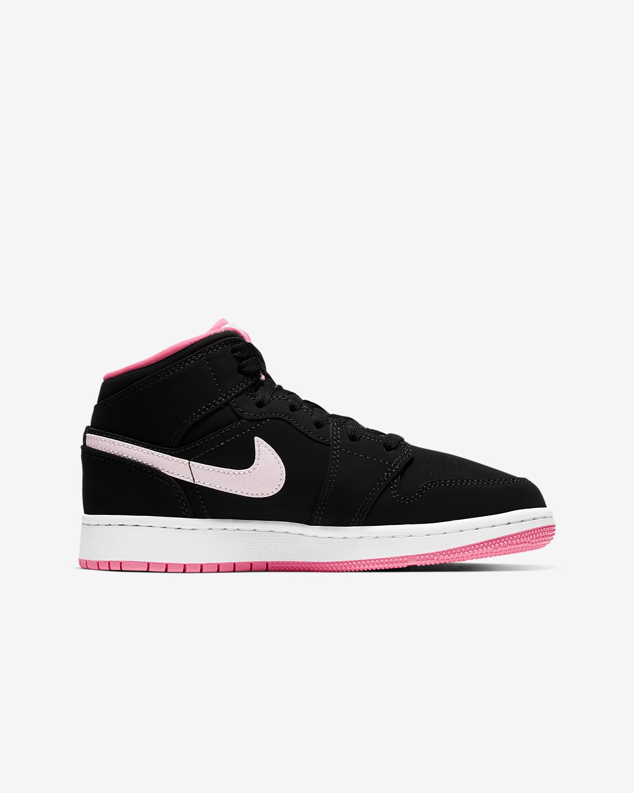 pink & black jordan 1
