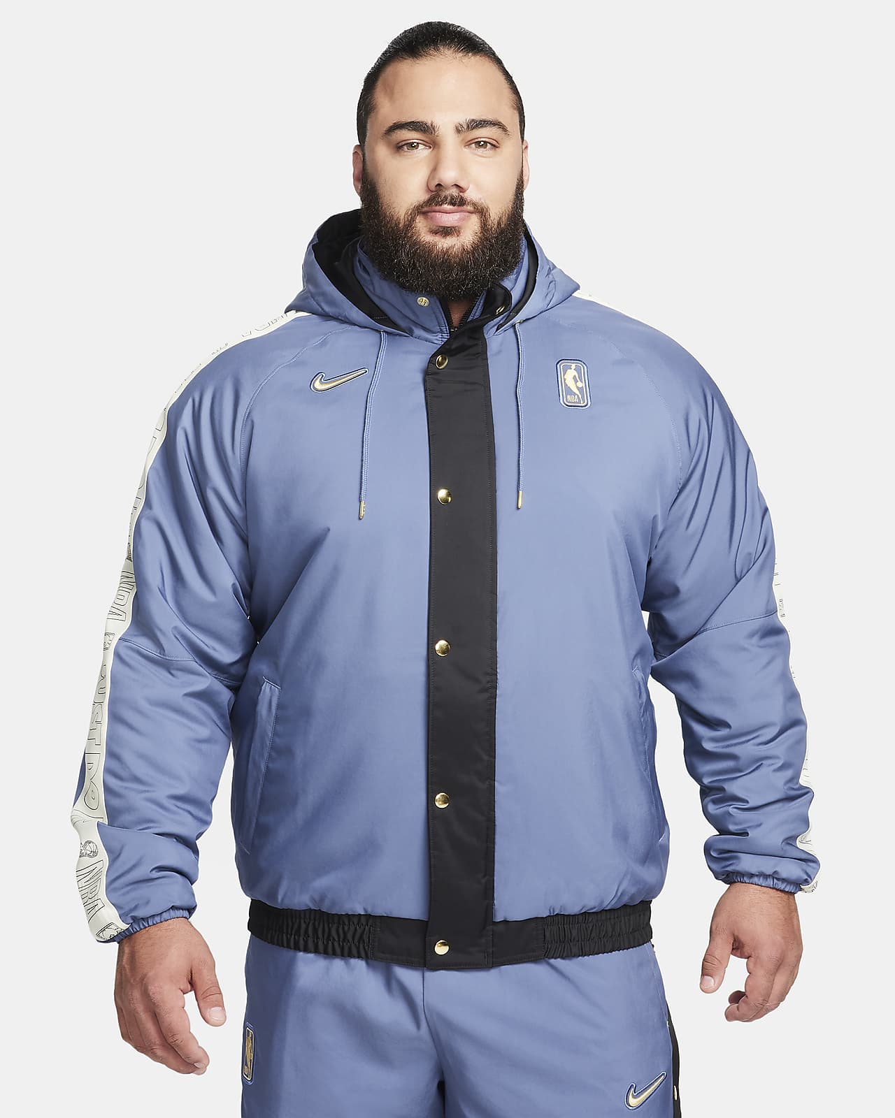 Nike Basketball NBA N31 unisex fleece hoodie in grey - ShopStyle