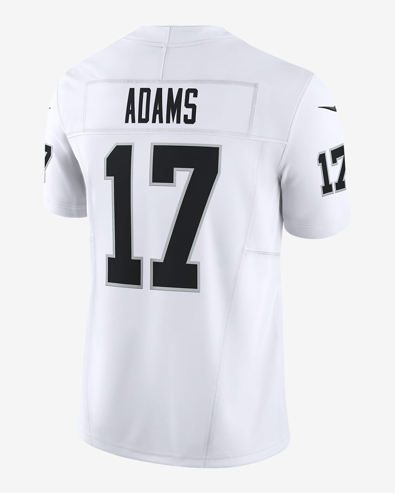 Men's Nike Davante Adams White Las Vegas Raiders Vapor F.U.S.E. Limited Jersey Size: Small