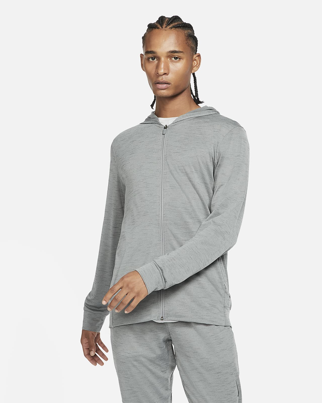 Veste A Zip Nike Yoga Dri Fit Pour Homme Nike Lu