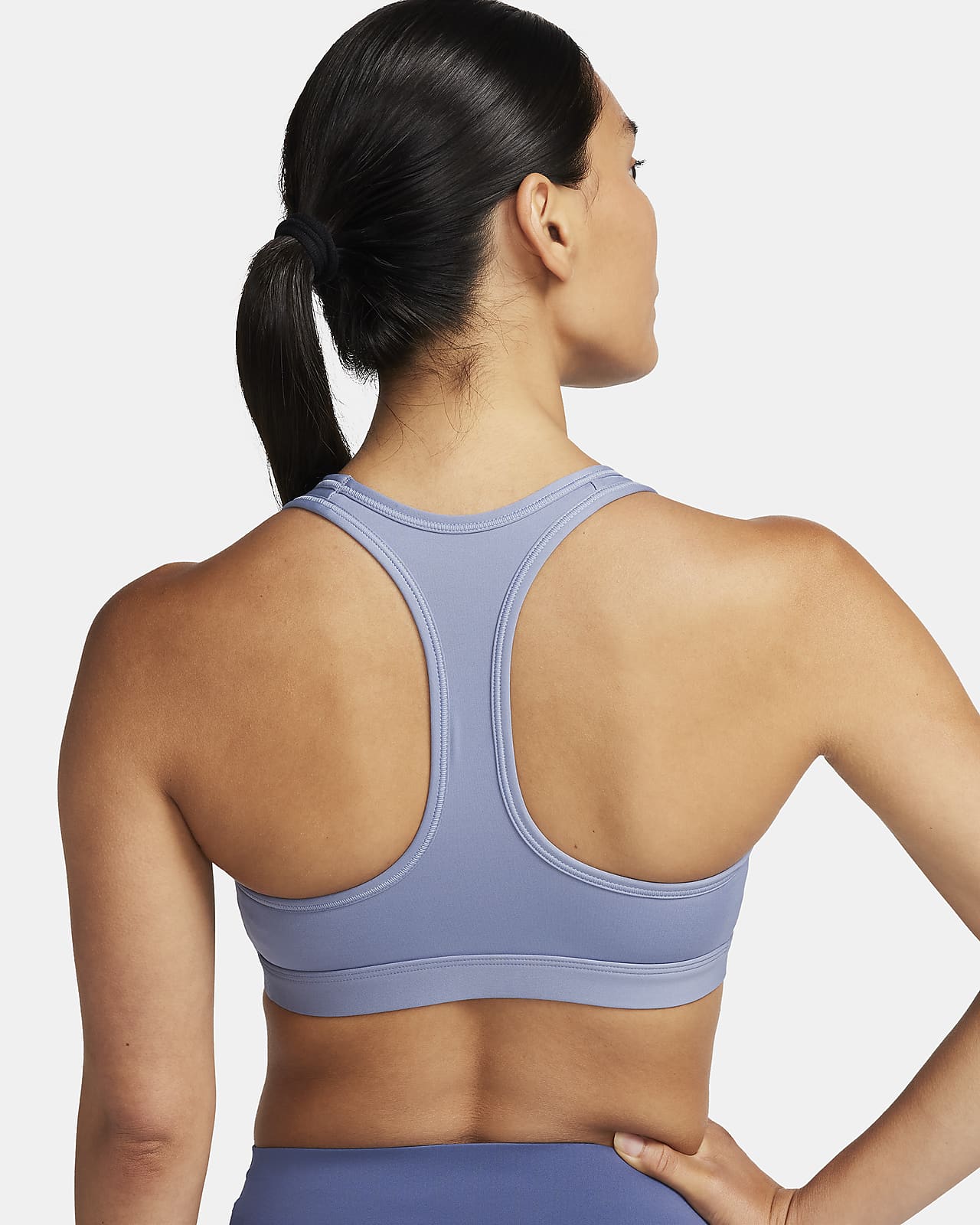 Nike Swoosh Women's Medium-Support 1-Piece Pad Sports Bra (Bright