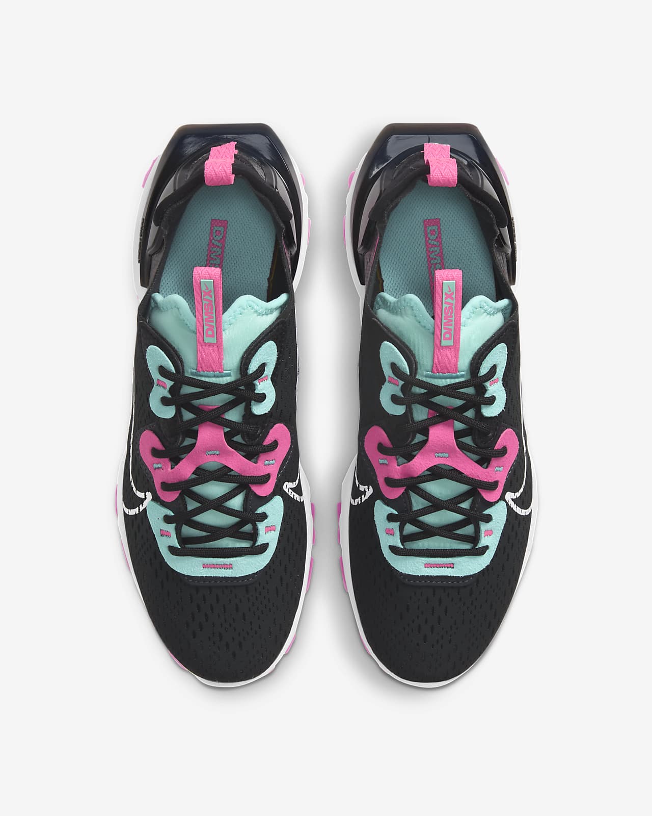 nike react negras mujer