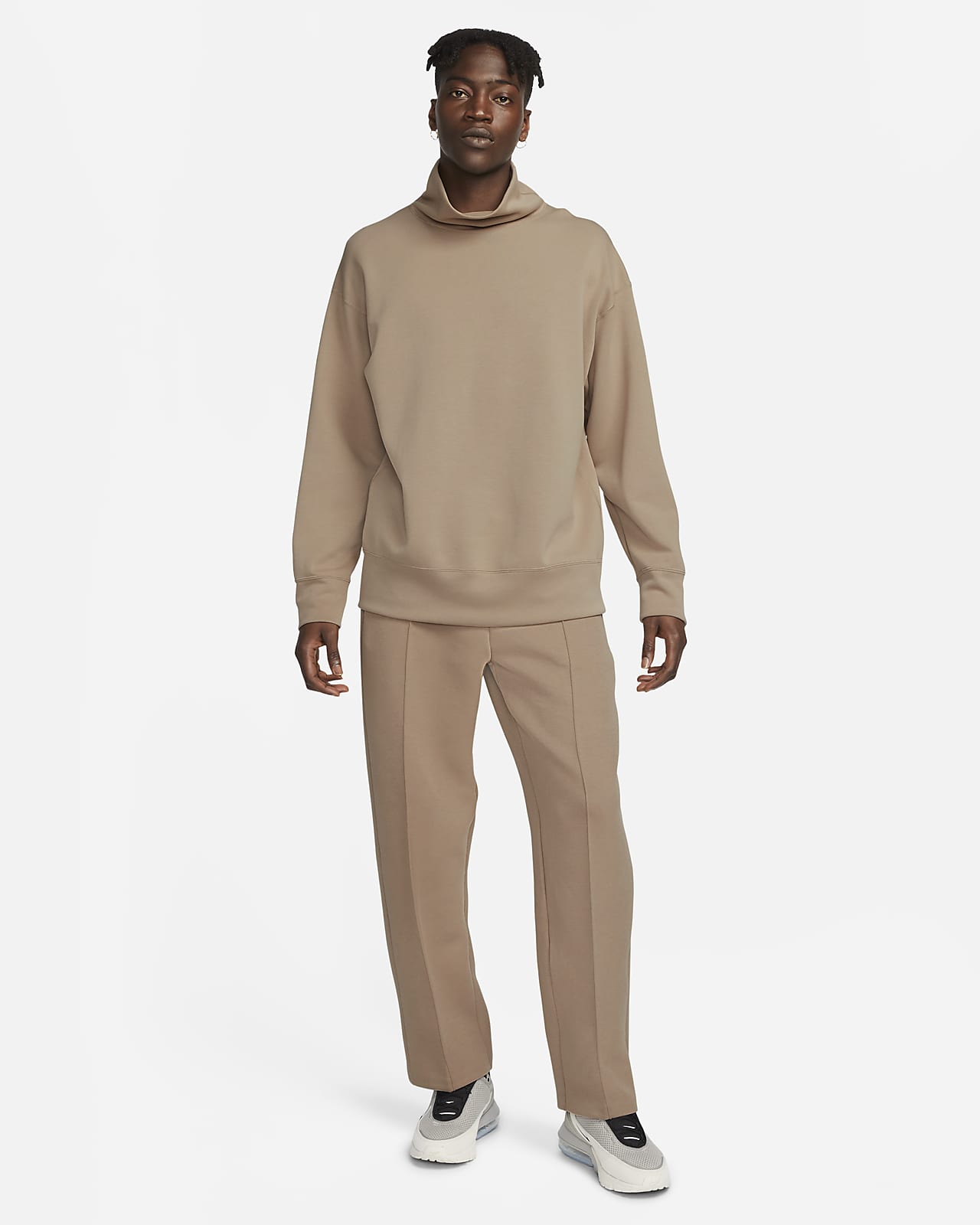 NIKE Tapered Cotton-Blend Tech Fleece Sweatpants for Men