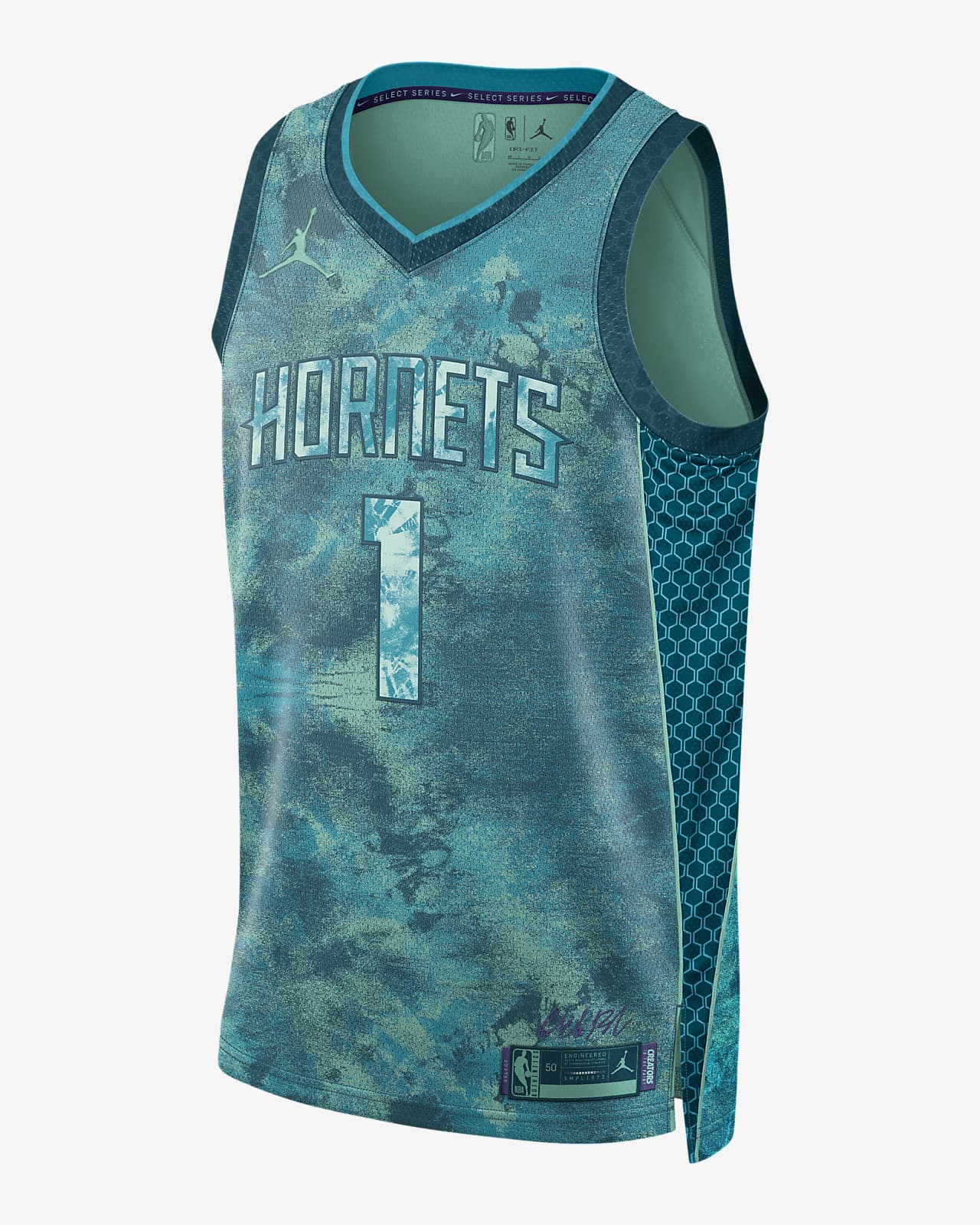 LaMelo Ball Charlotte Hornets 2023 Select Series Camiseta Nike Dri-FIT NBA  Swingman - Hombre. Nike ES
