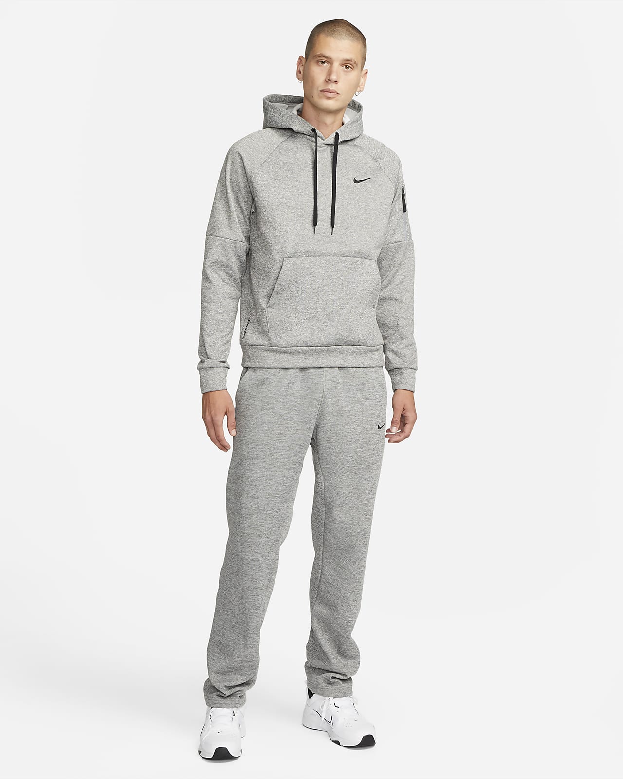 Nike Therma Men's Therma-FIT Hooded Fitness Sweatshirt. Nike LU