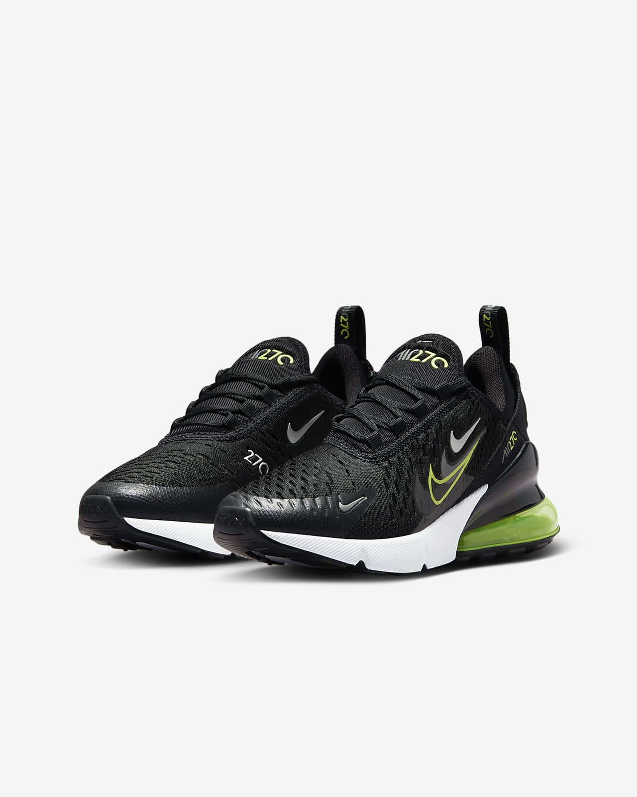 Nike Air Max Plus Big Kids' Shoes in Black, Size: 4.5Y | CD0609-023