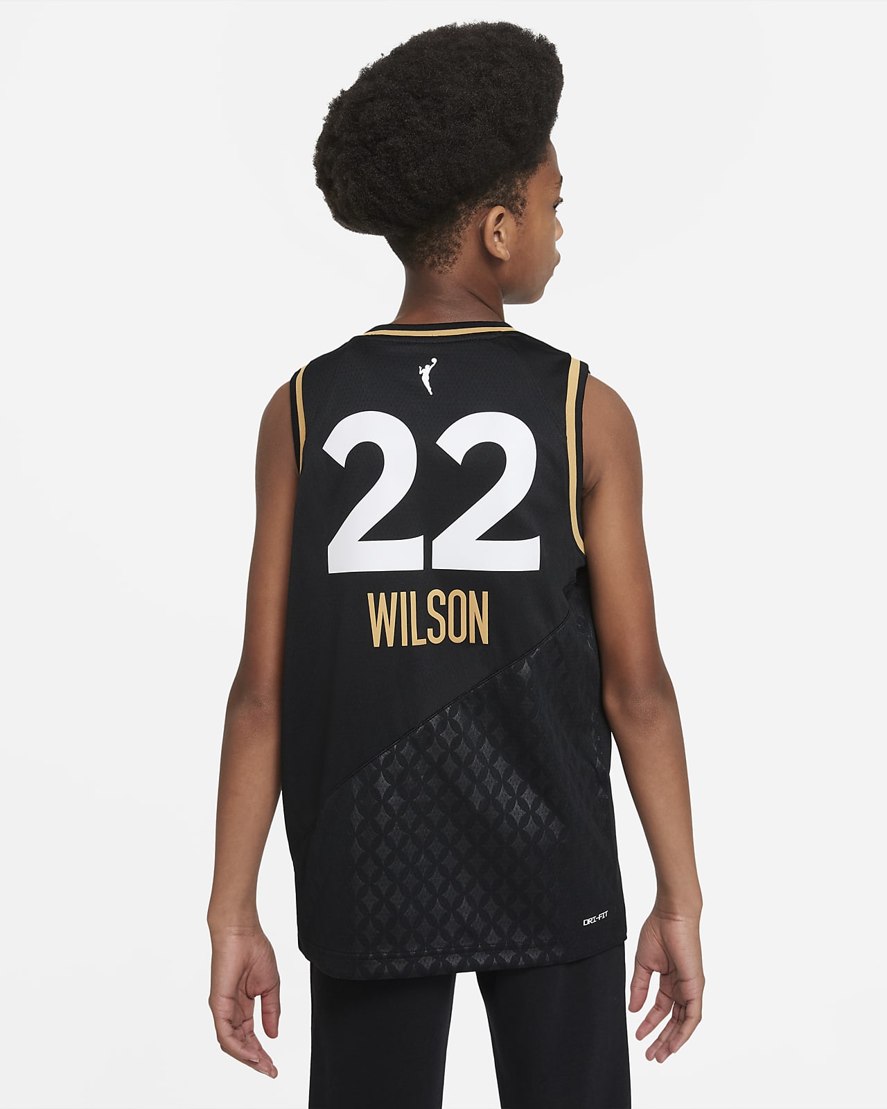 A'ja Wilson Aces Rebel Edition Older Kids' Nike Dri-FIT WNBA Victory ...