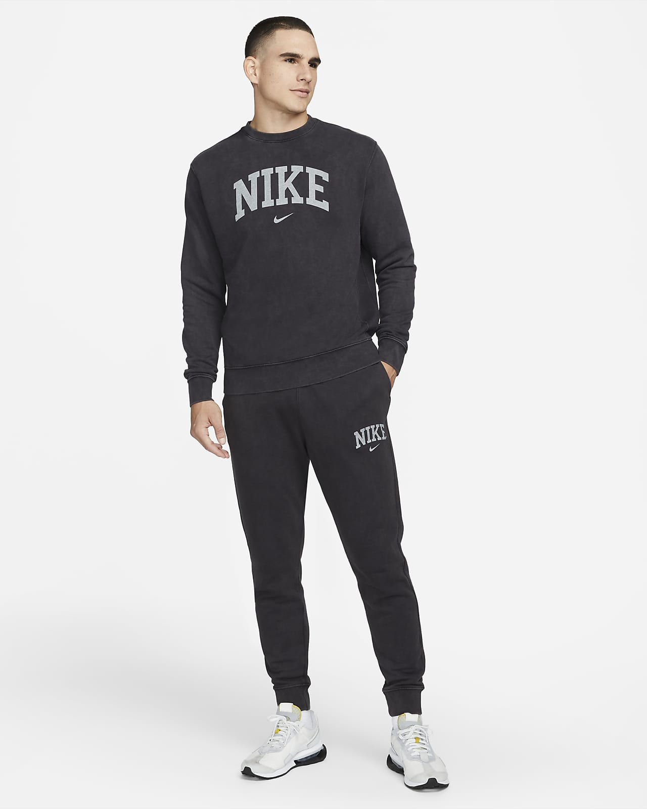 men's fleece sweatshirt nike sportswear