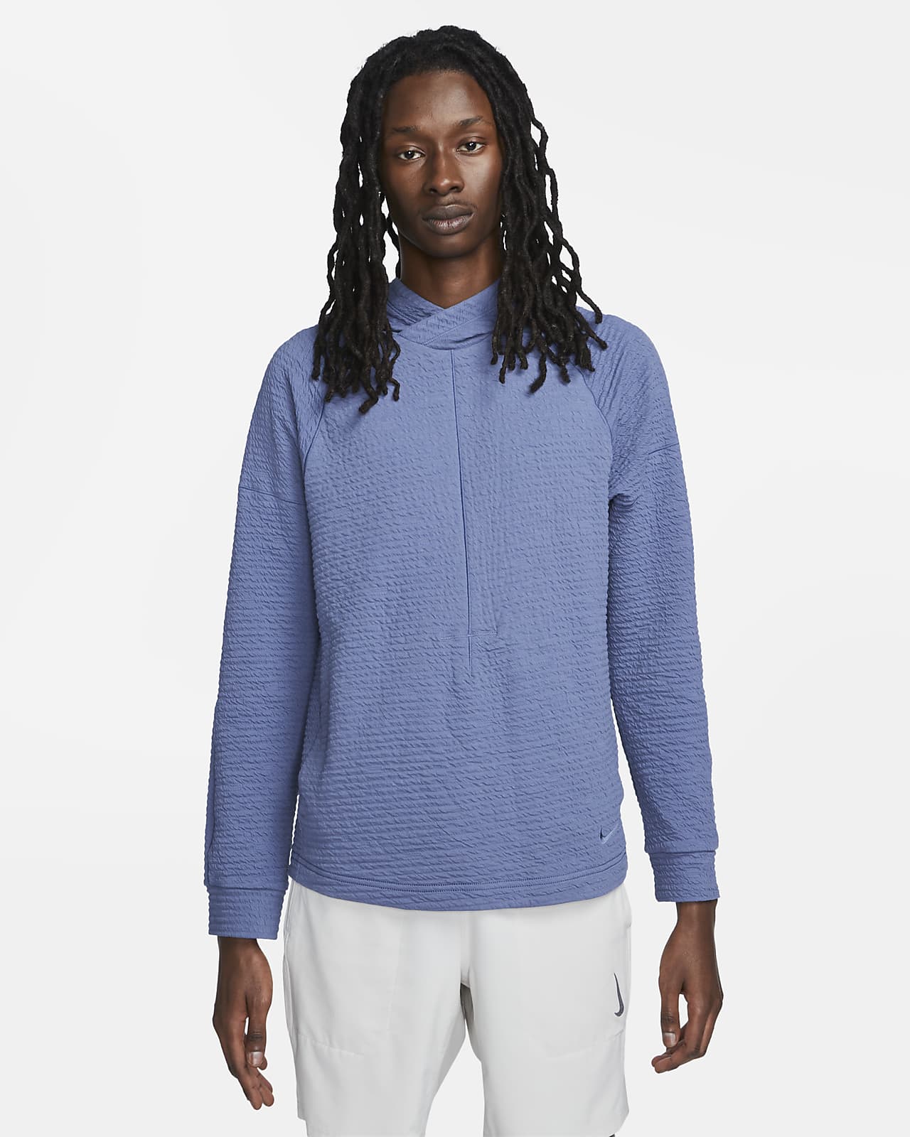 Nike best sale pull bleu