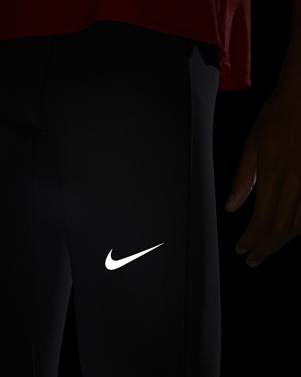 nike dri fit running pants with zipper