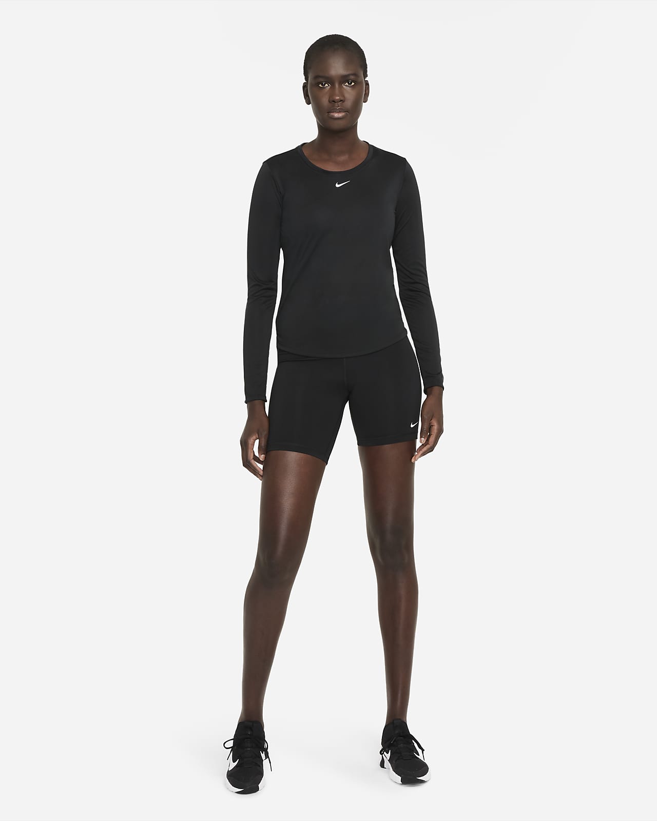 Nike dri fit discount shirt lange mouwen dames