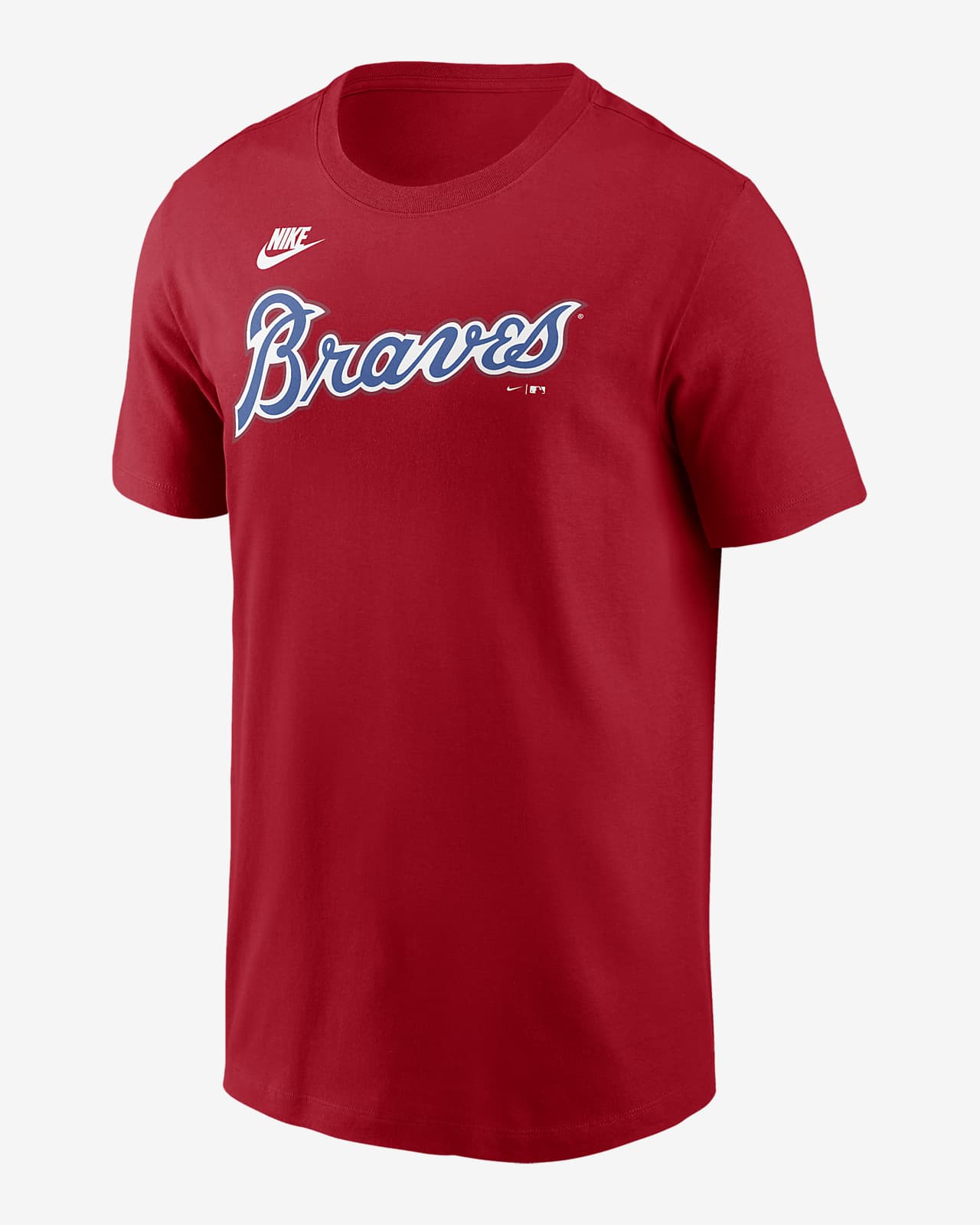 Atlanta Braves Cooperstown Wordmark Men's Nike MLB T-Shirt