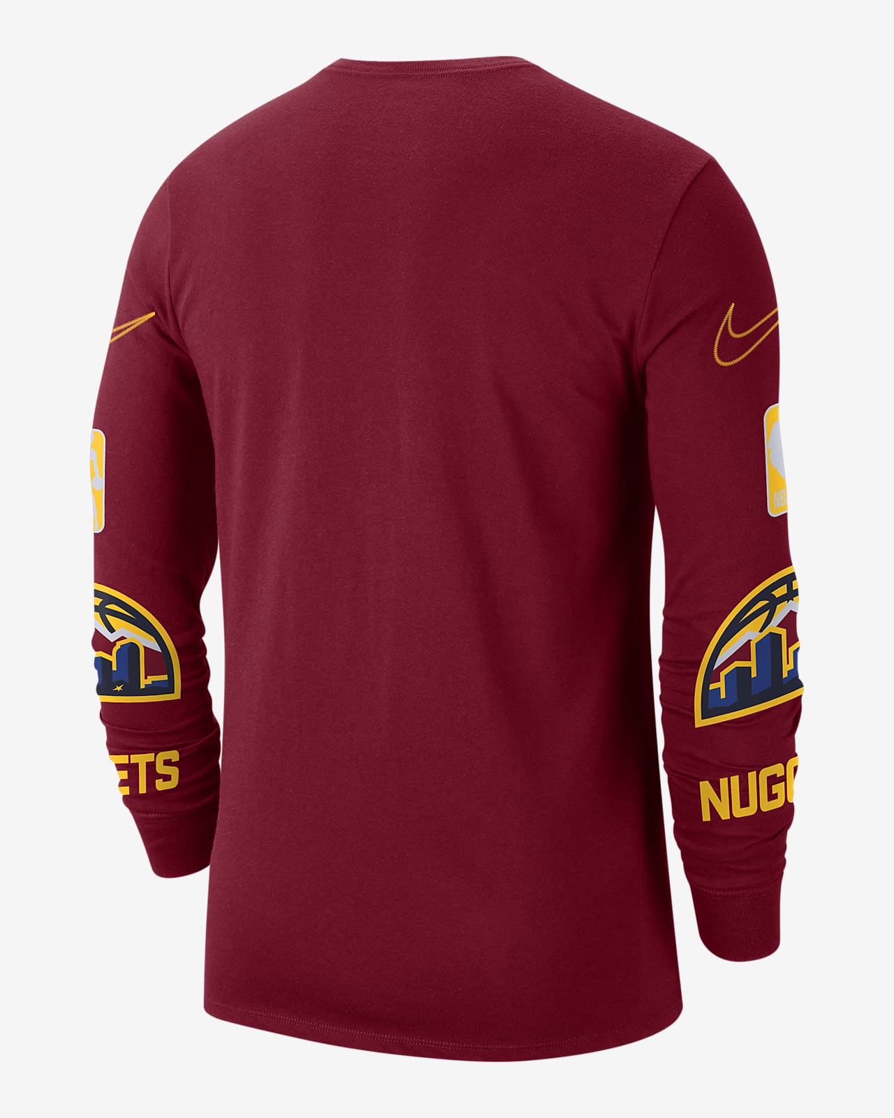 Nike Women's 2022-23 City Edition Denver Nuggets Grey V-Neck T-Shirt
