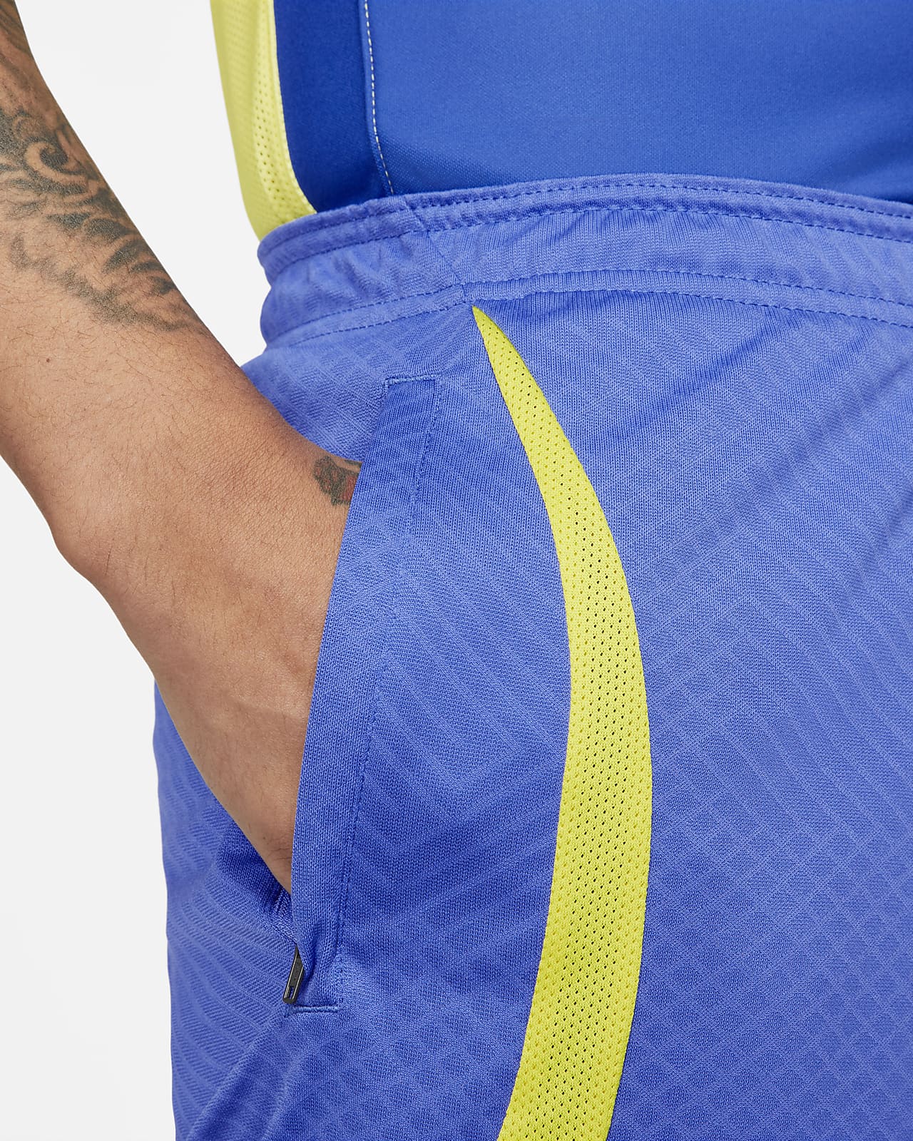 Nike Dri-Fit Men's Soccer Jersey, Medium, Opti Yellow