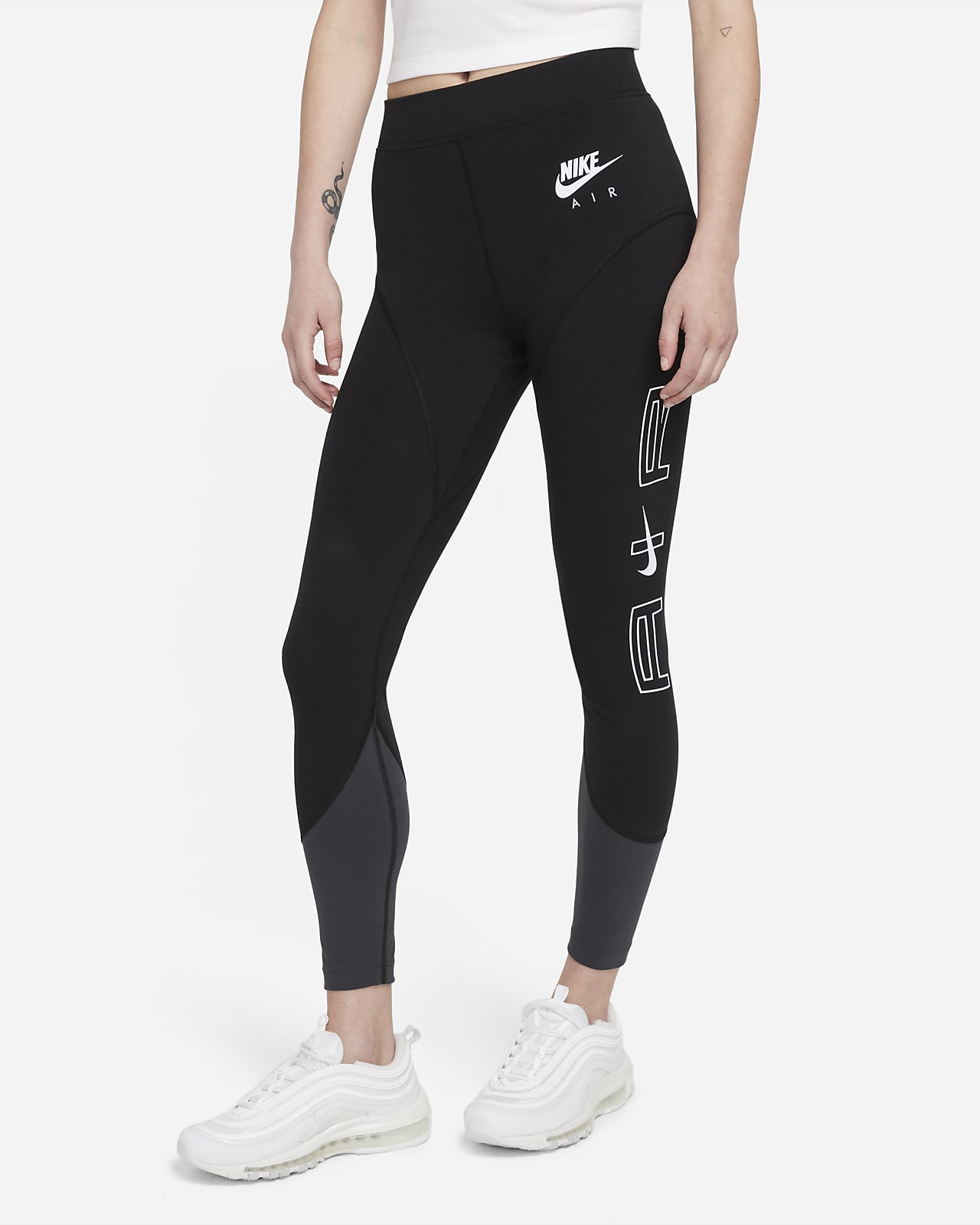 Nike Air Leggings de talle alto con estampado - Mujer. Nike ES