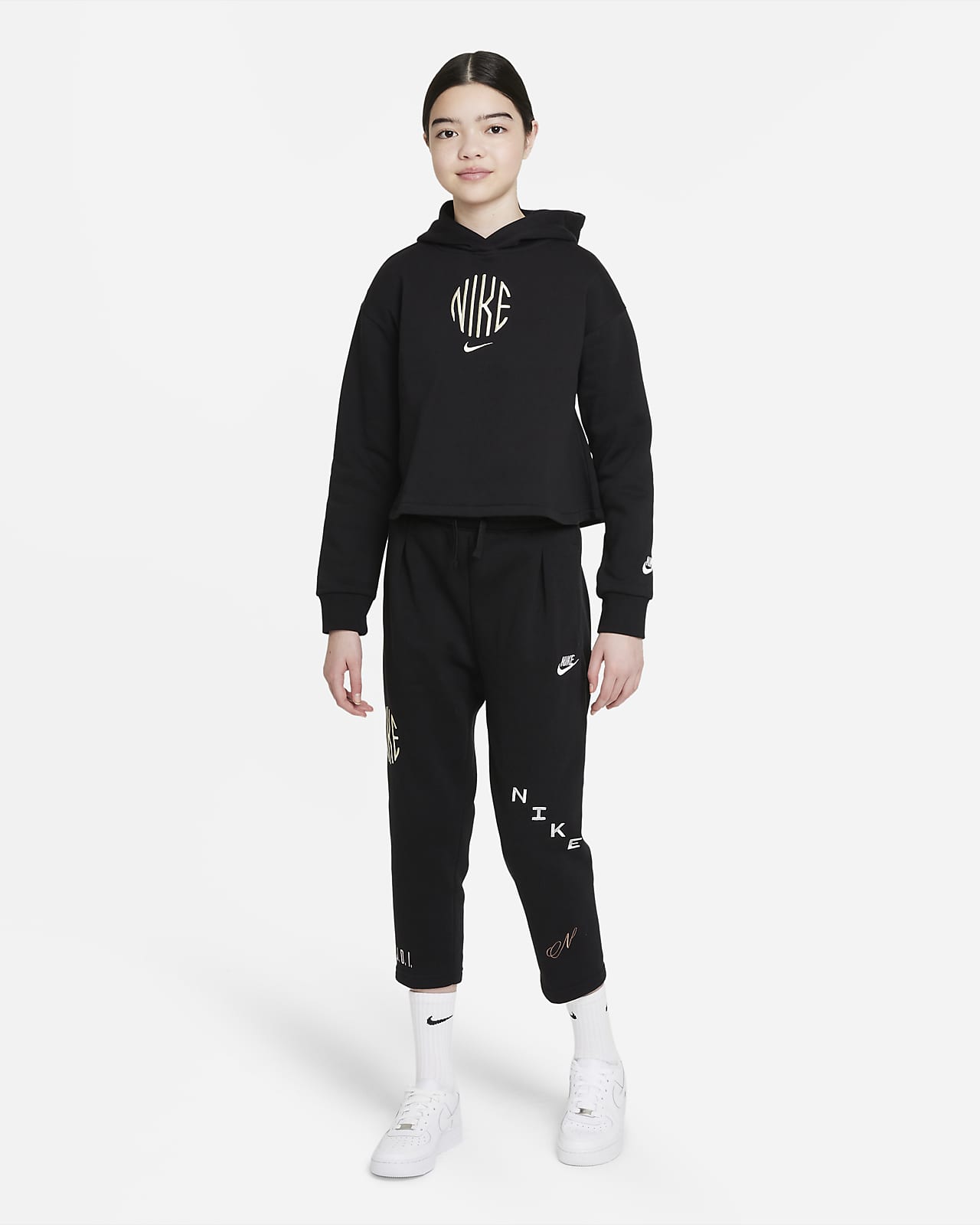 Nike Sportswear Older Kids' (Girls') Crop Trousers. Nike SA