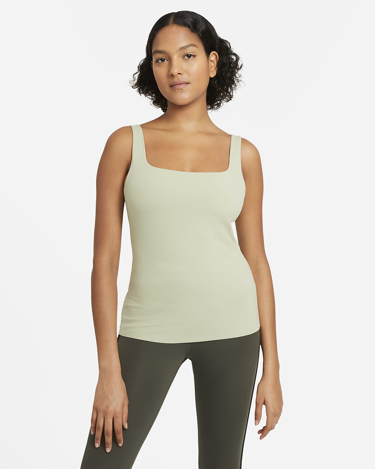 nike yoga luxe tank top