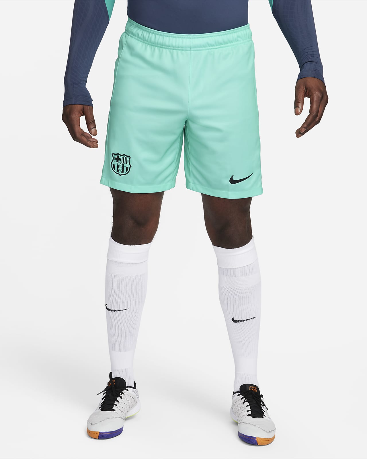 Shorts da calcio Nike Dri-FIT FC Barcelona 2023/24 Stadium da uomo – Terza