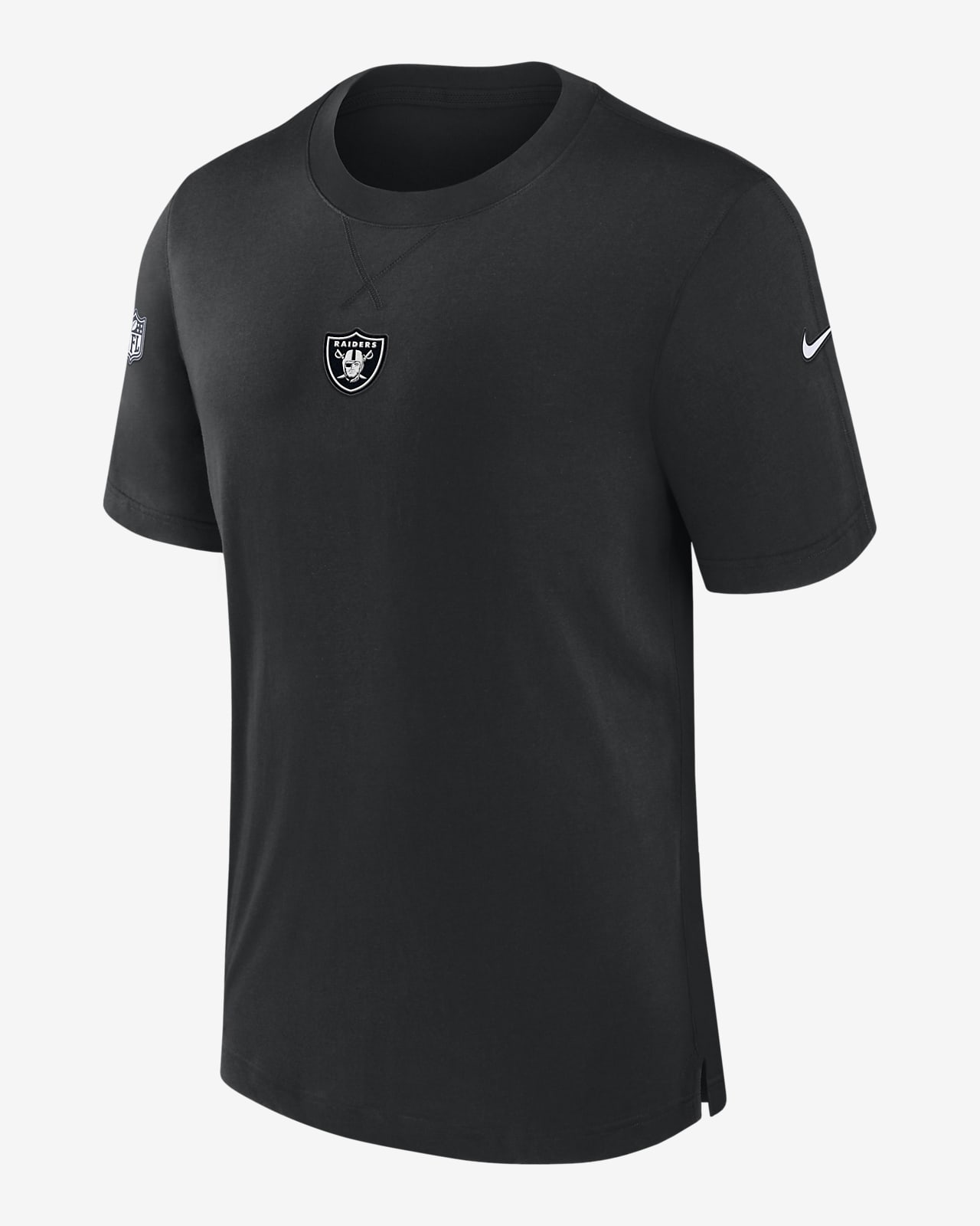 Playera Nike Dri-FIT de la NFL para hombre Las Vegas Raiders Sideline