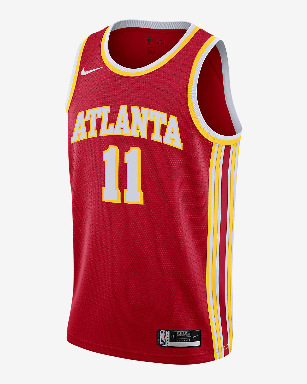 hawks trae young jersey