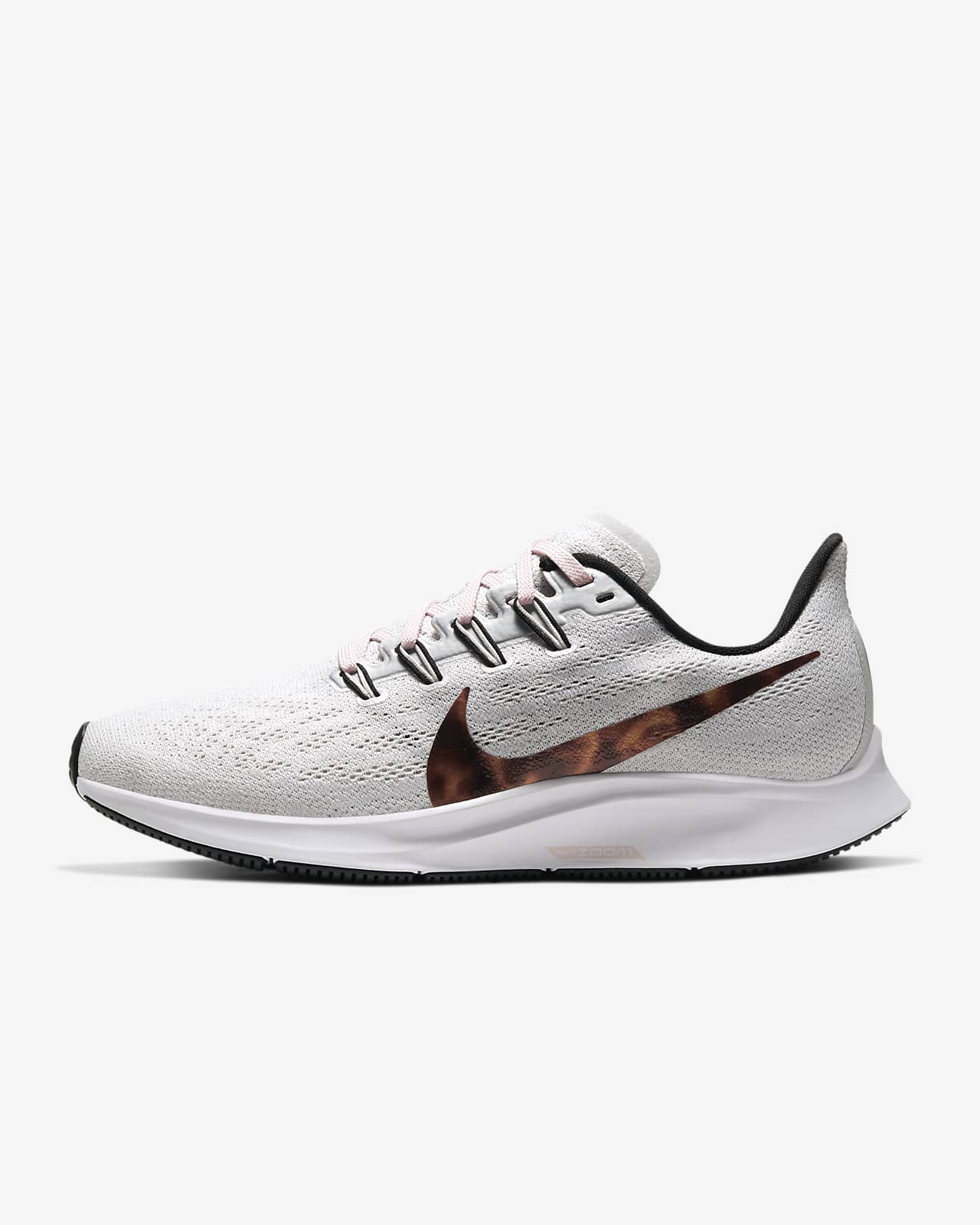 nike running shoes white and black